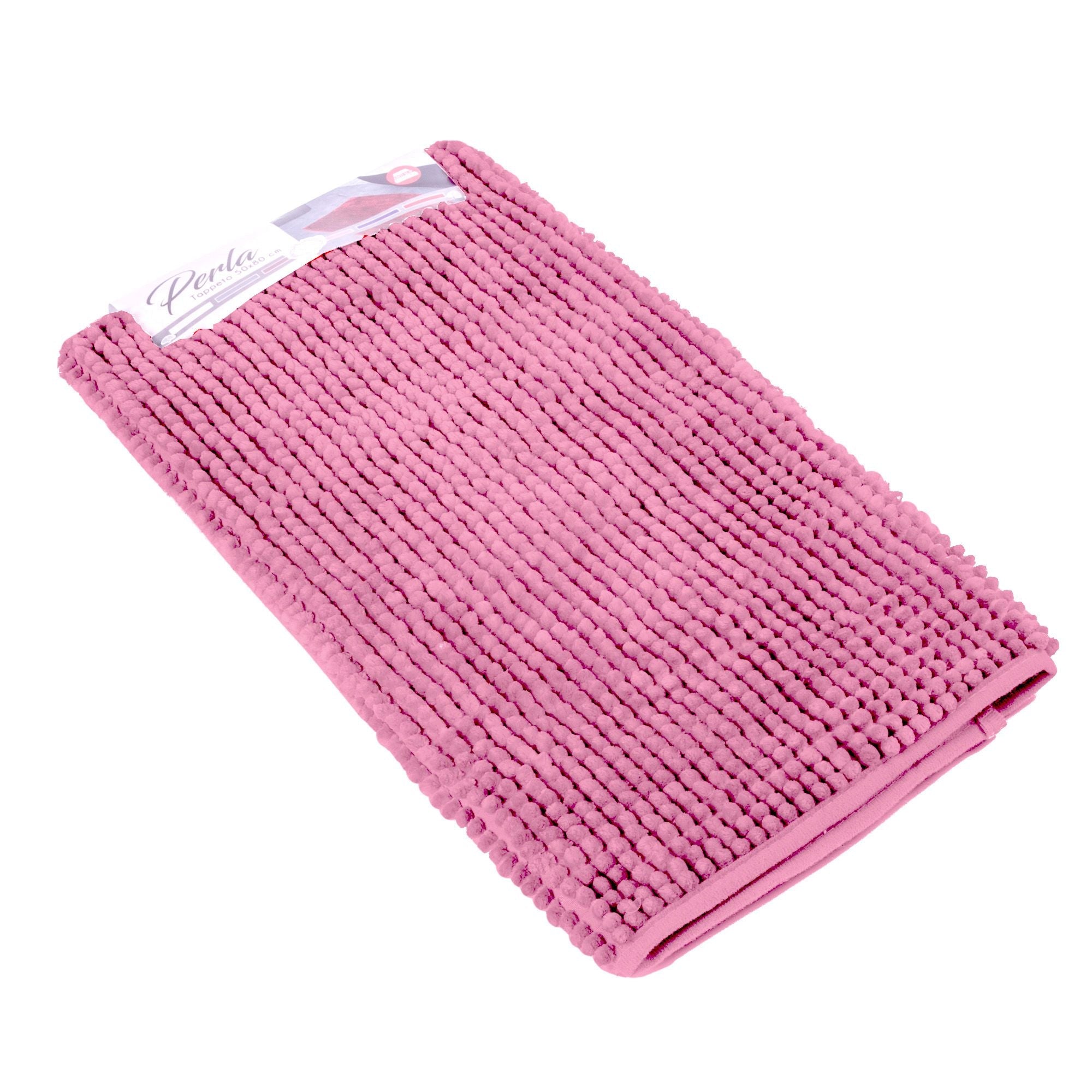 Tappeto da bagno INES | Rosa antico