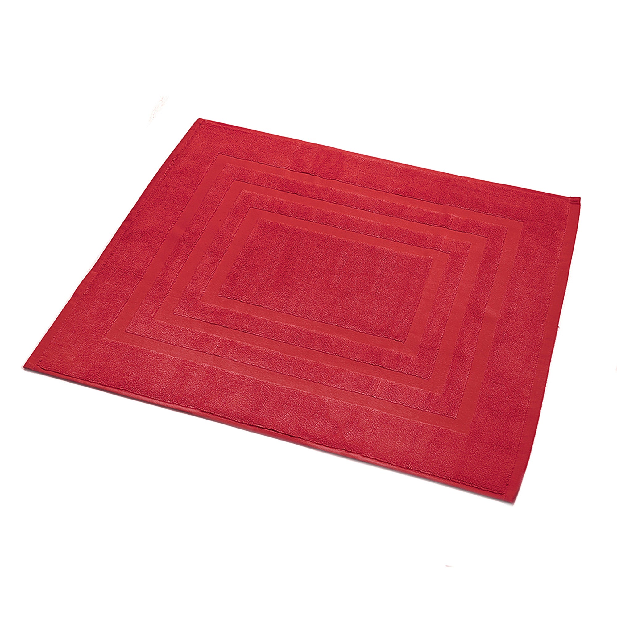Tappeto da bagno ABBEY | Rosso