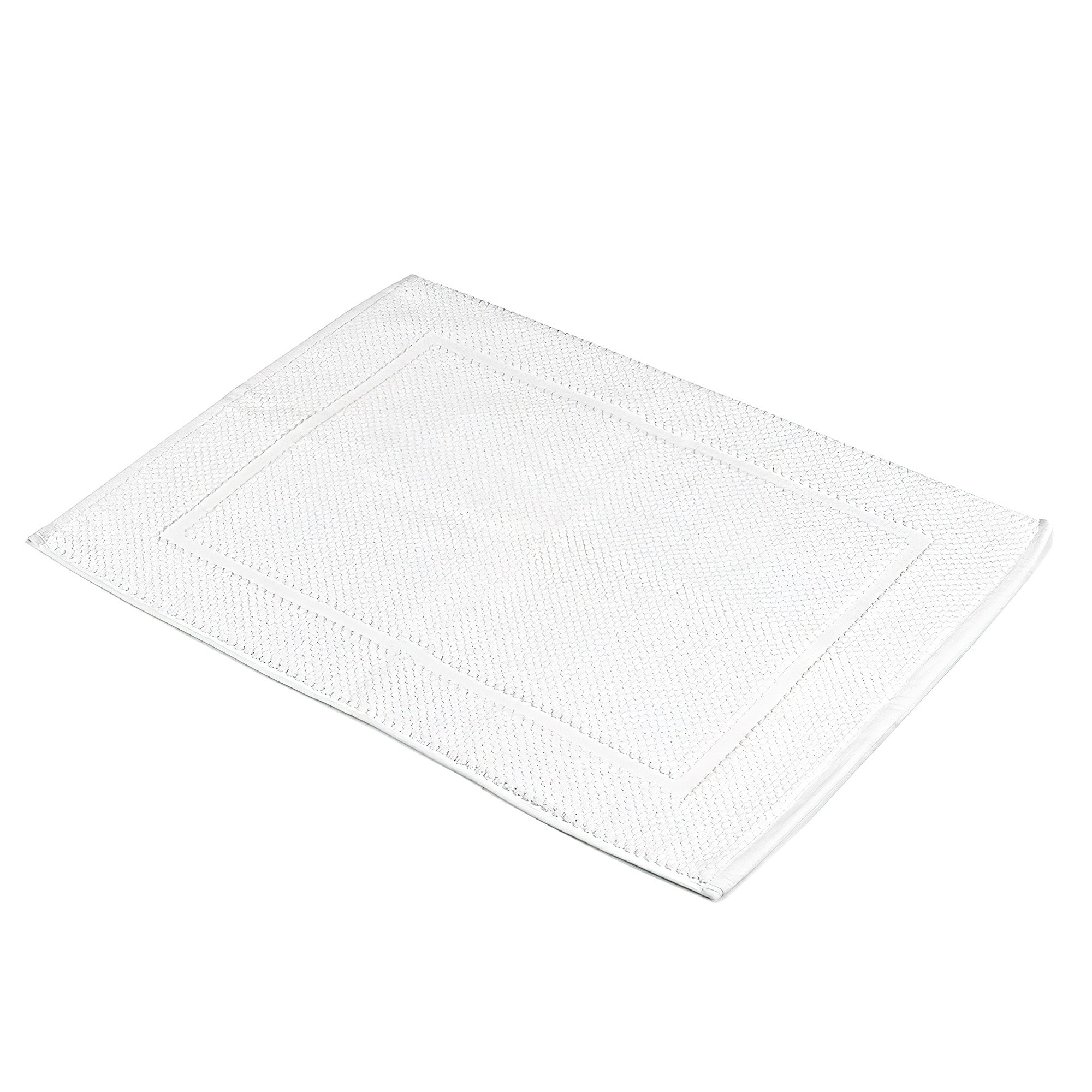 Tappeto da bagno ELLIE | Bianco