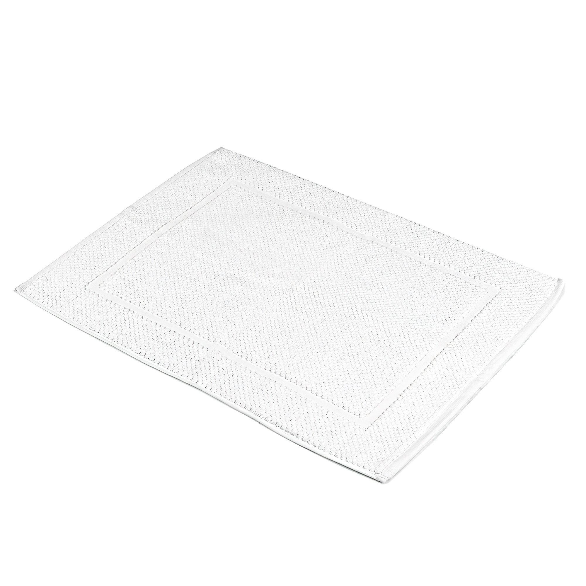 Tappeto da bagno ELLIE | Bianco