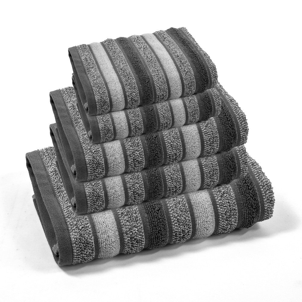 Set asciugamani 5 pezzi GLODI | Grigio