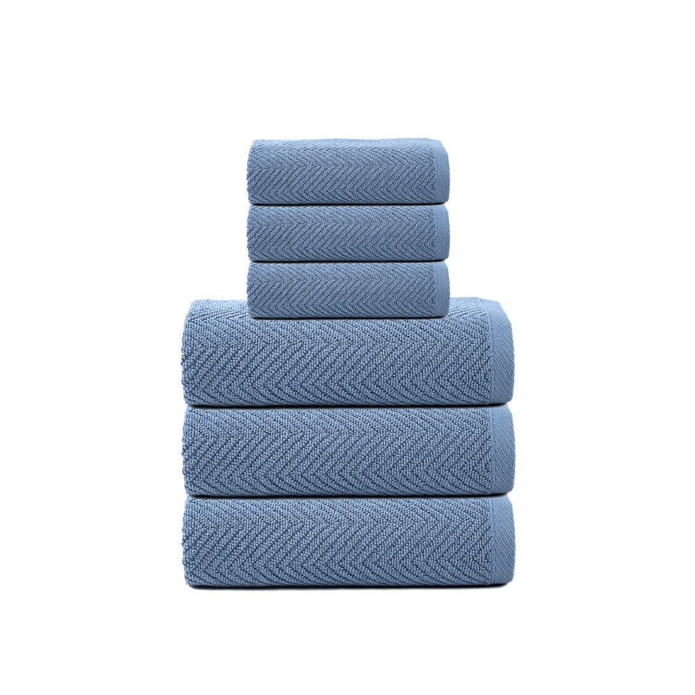 Set asciugamani 3+3 JELAV | Azzurro