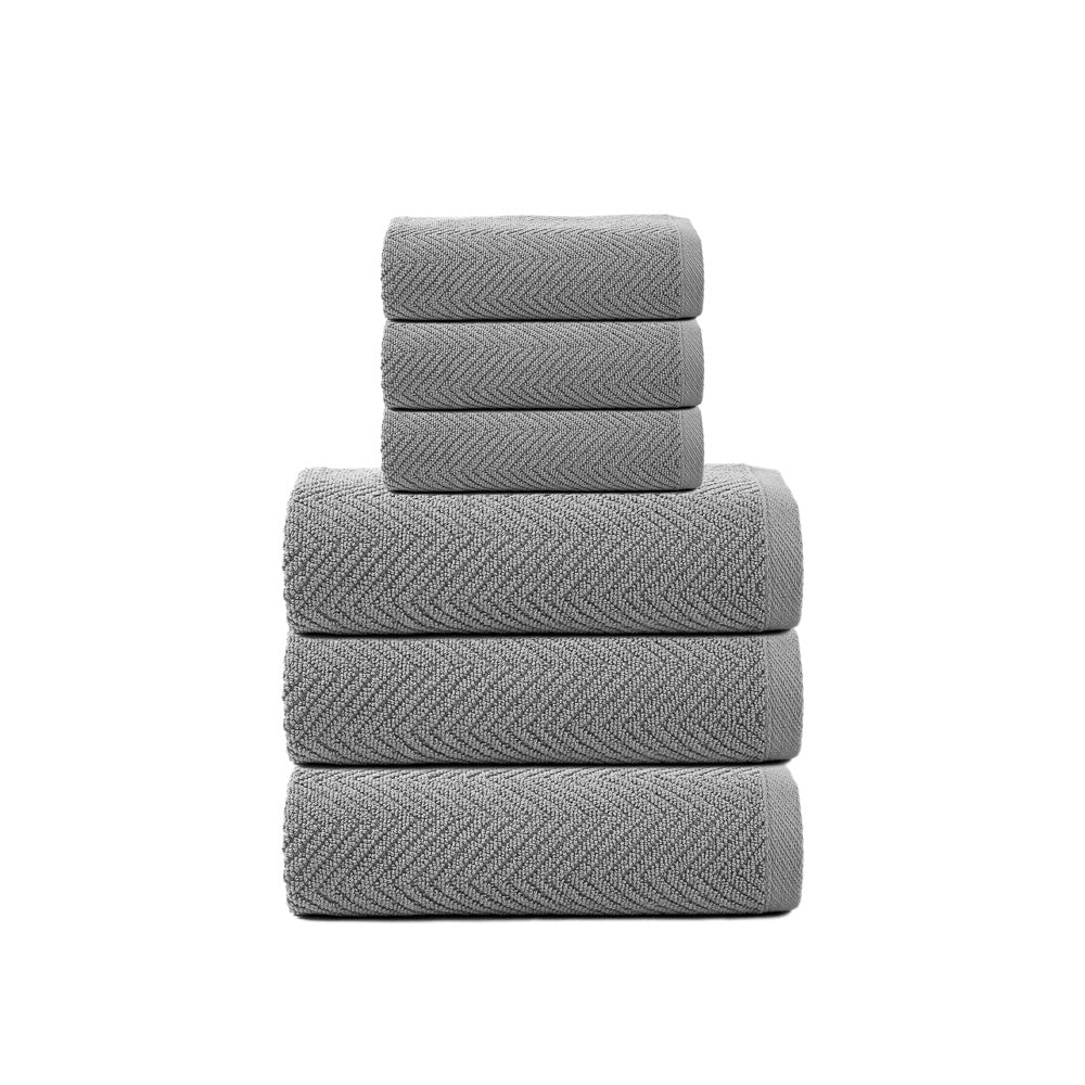 Set asciugamani 3+3 JELAV | Grigio