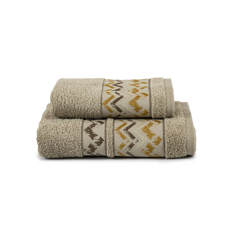 Set asciugamani 1+1 MODRAN | Beige