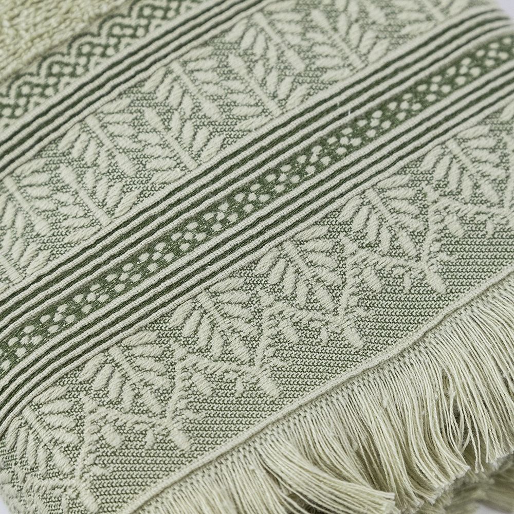 Set asciugamani 1+1 LUK | Verde