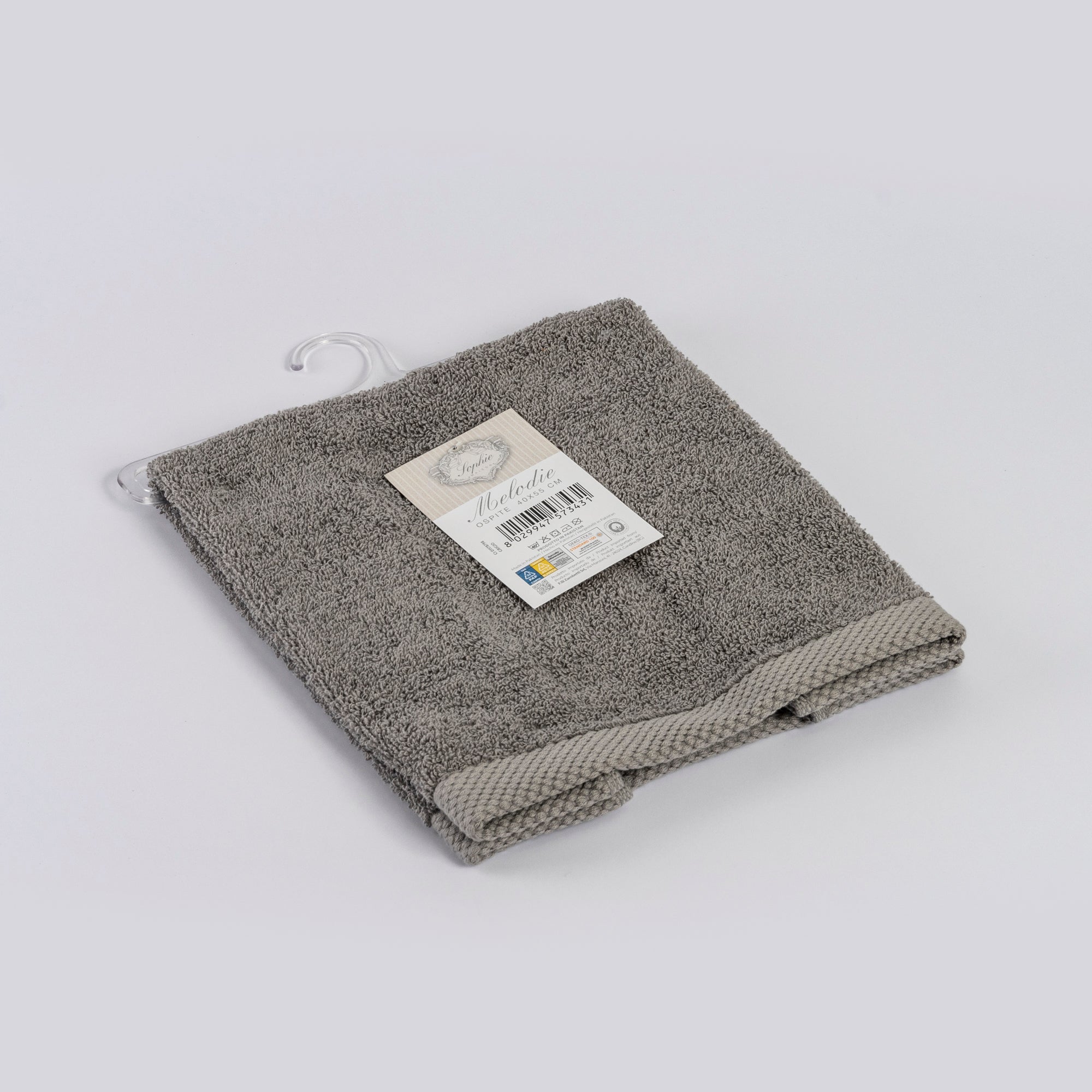 Asciugamano ospite BREST | Grigio