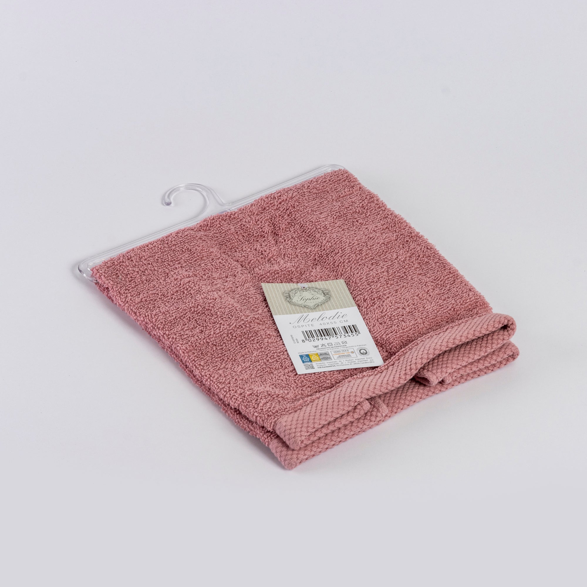 Asciugamano ospite BREST | Rosa