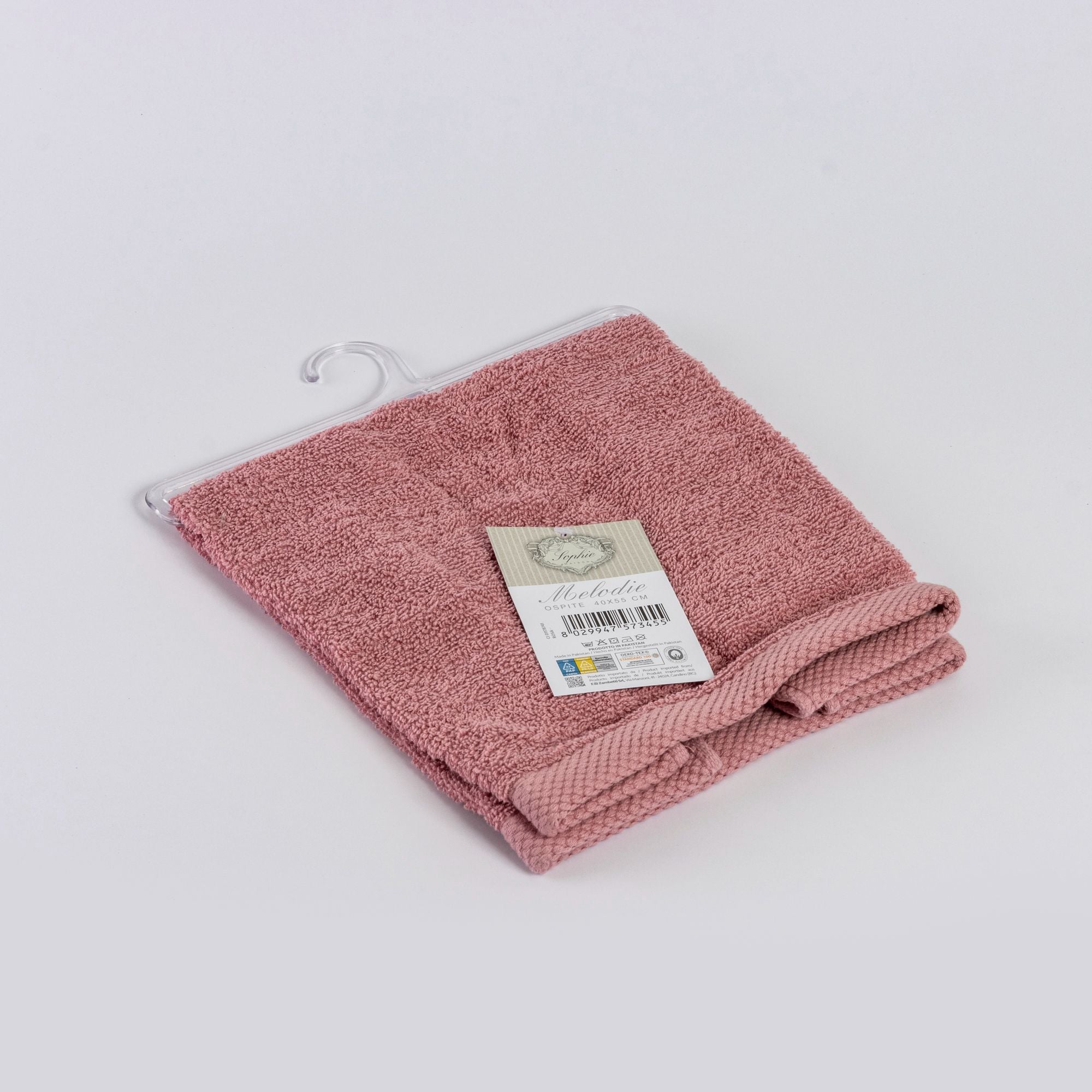 Asciugamano ospite BREST | Rosa