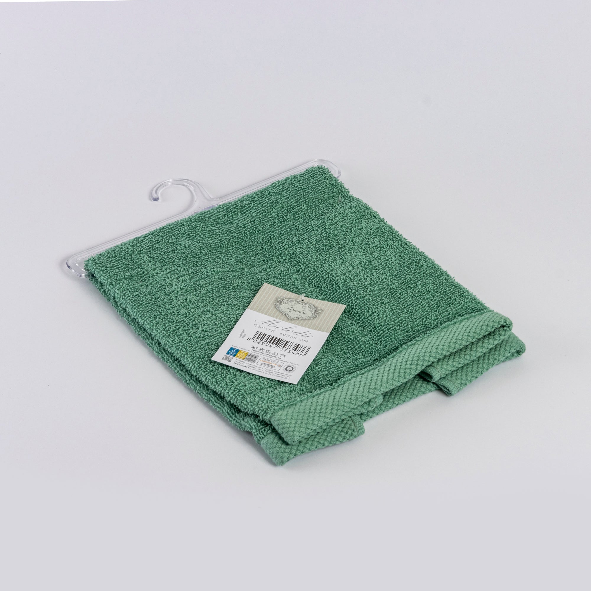Asciugamano ospite BREST | Verde