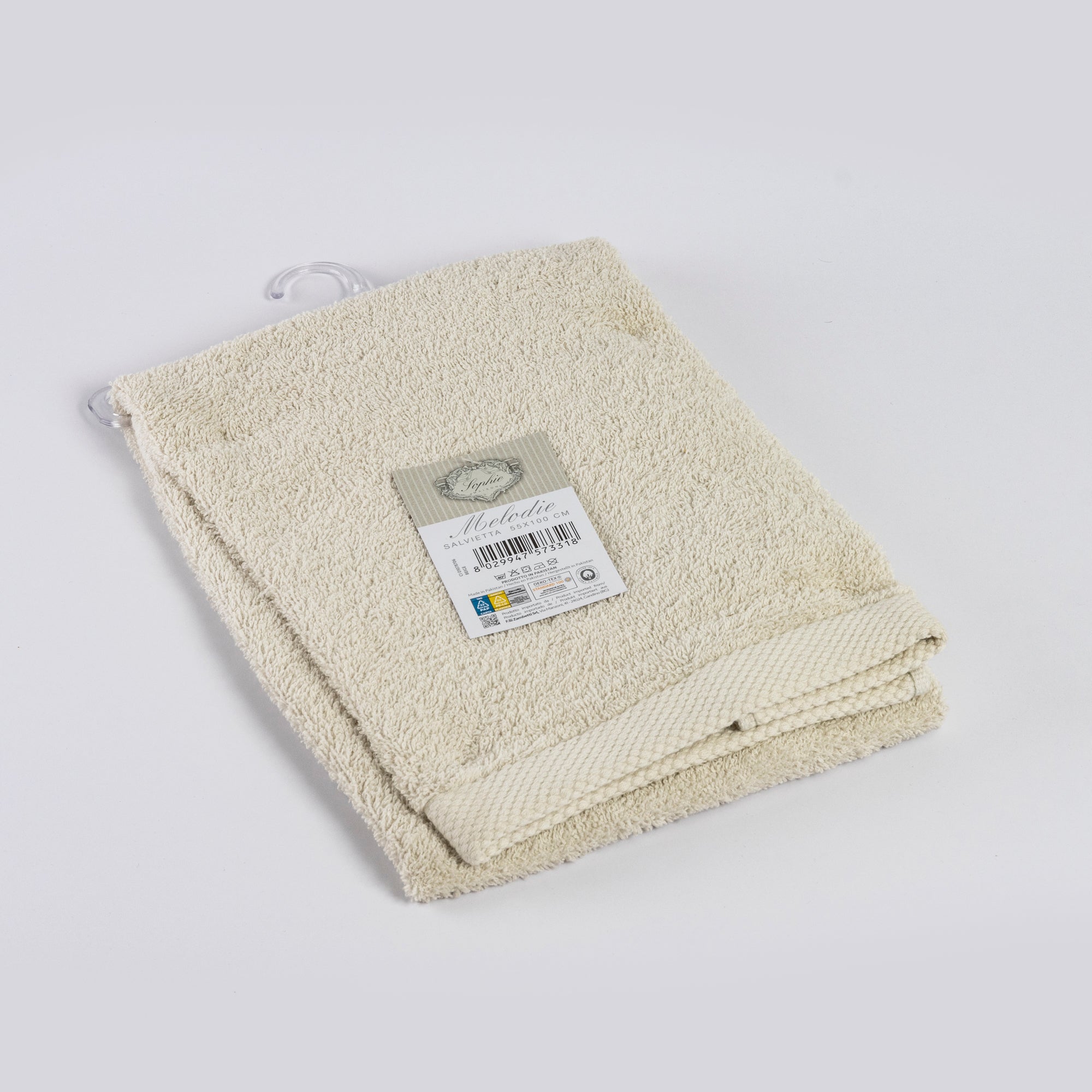 Asciugamano viso BREST | Beige