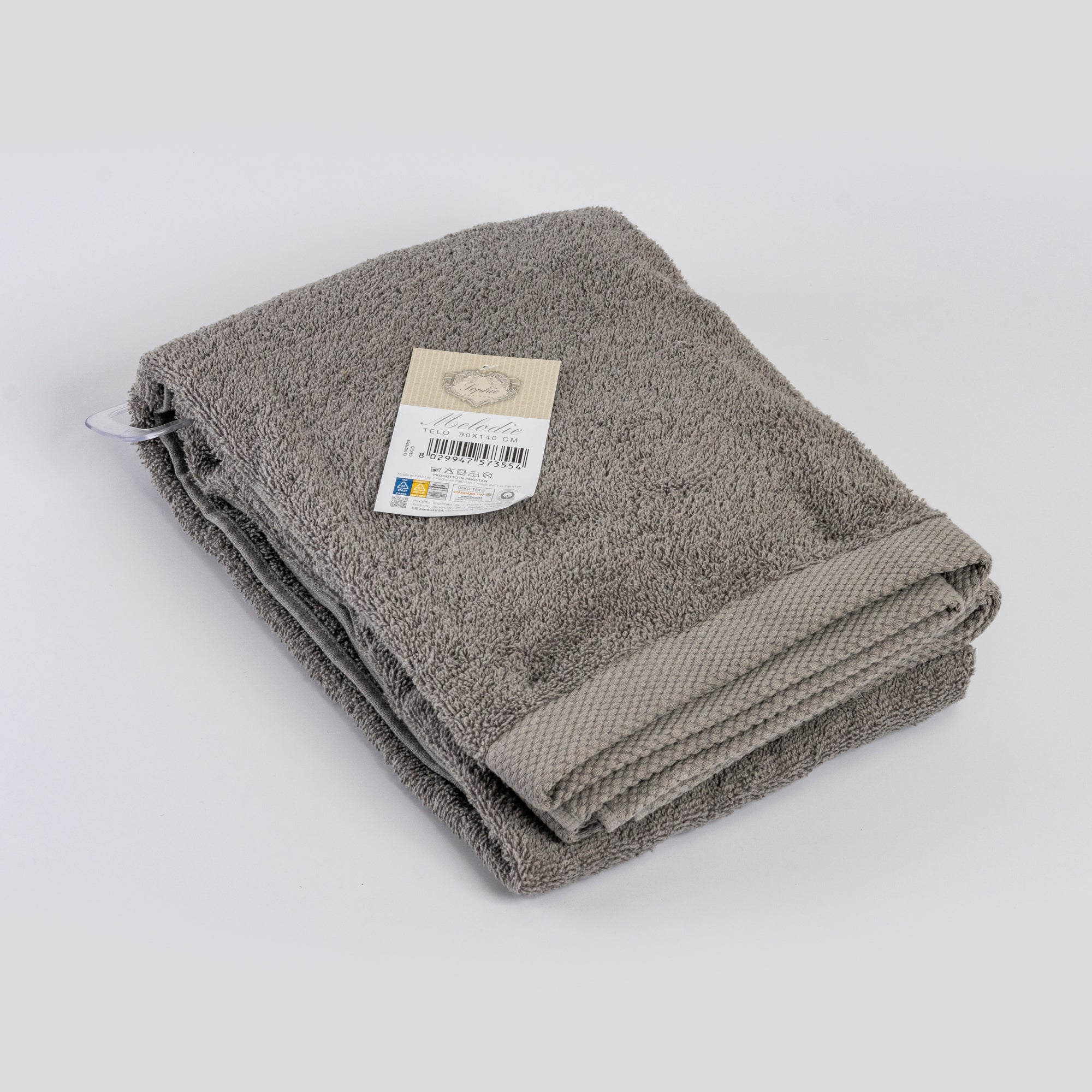 Telo doccia BREST | Grigio