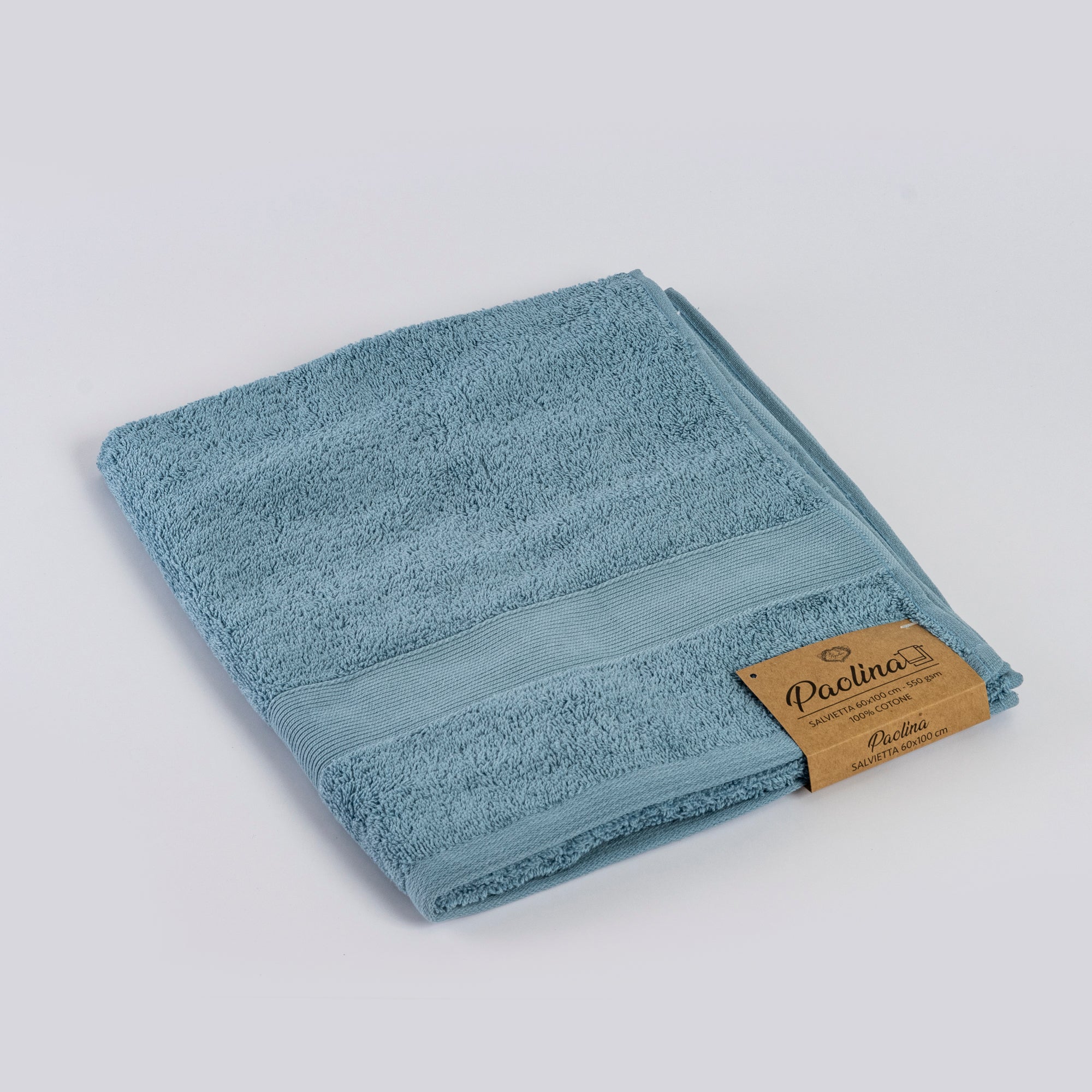 Asciugamano viso AMALFI | Azzurro