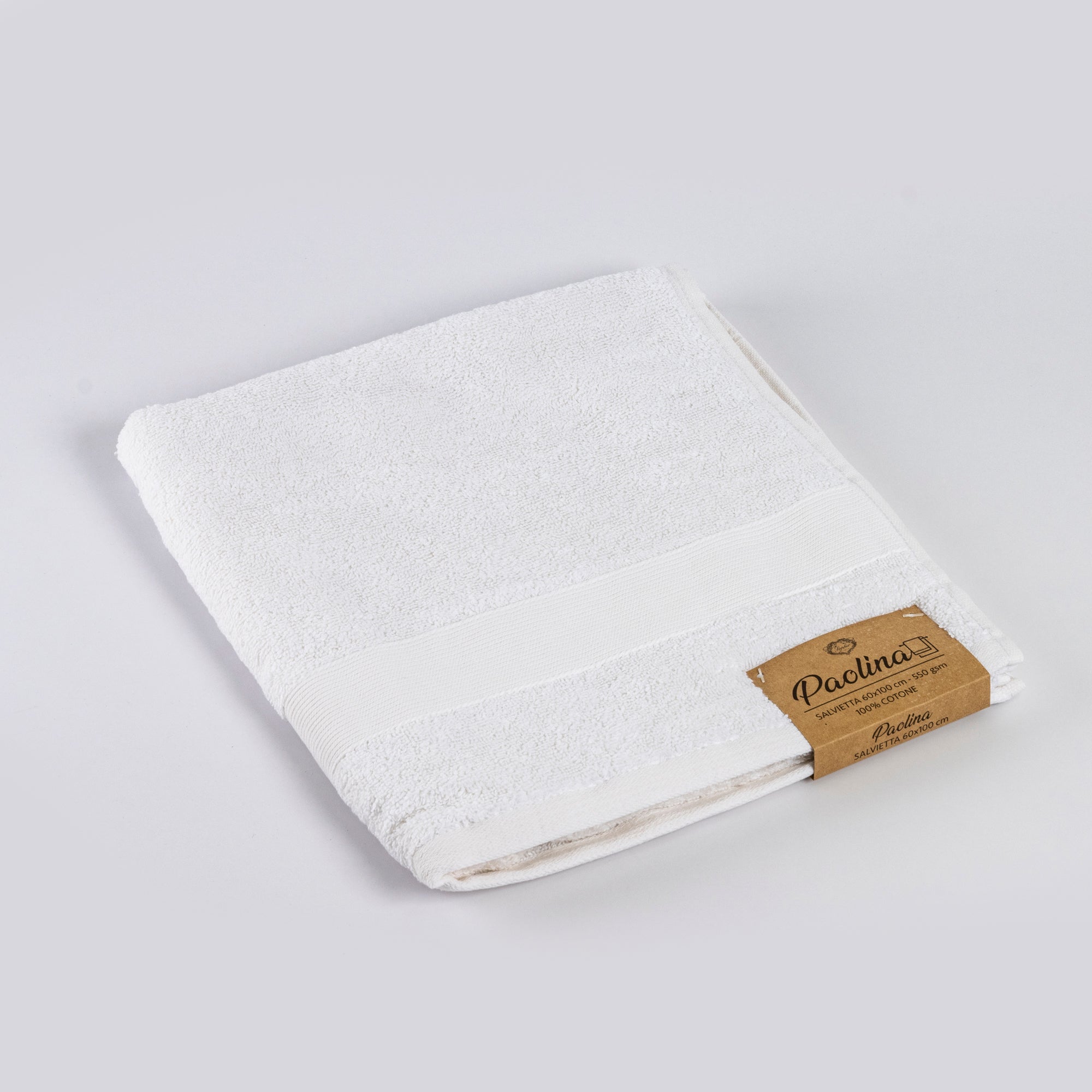 Asciugamano viso AMALFI | Bianco