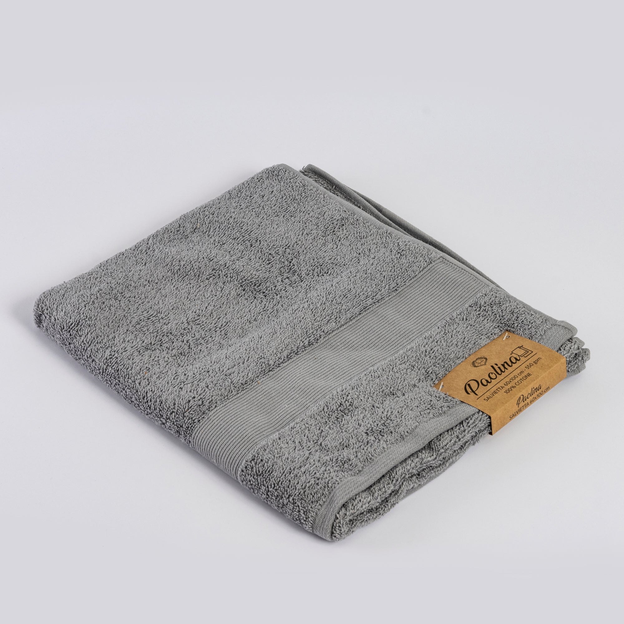 Asciugamano viso AMALFI | Grigio