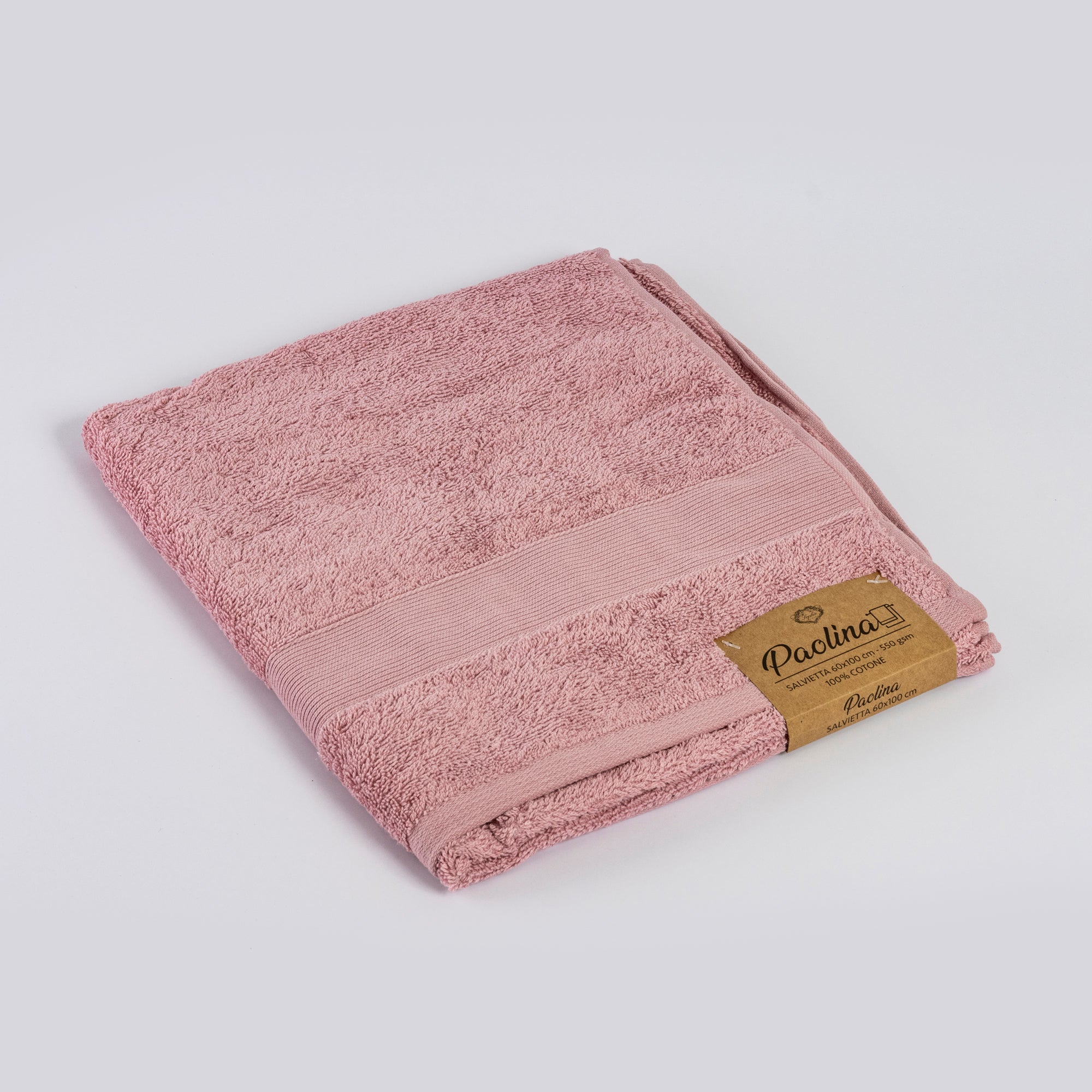 Asciugamano viso AMALFI | Rosa