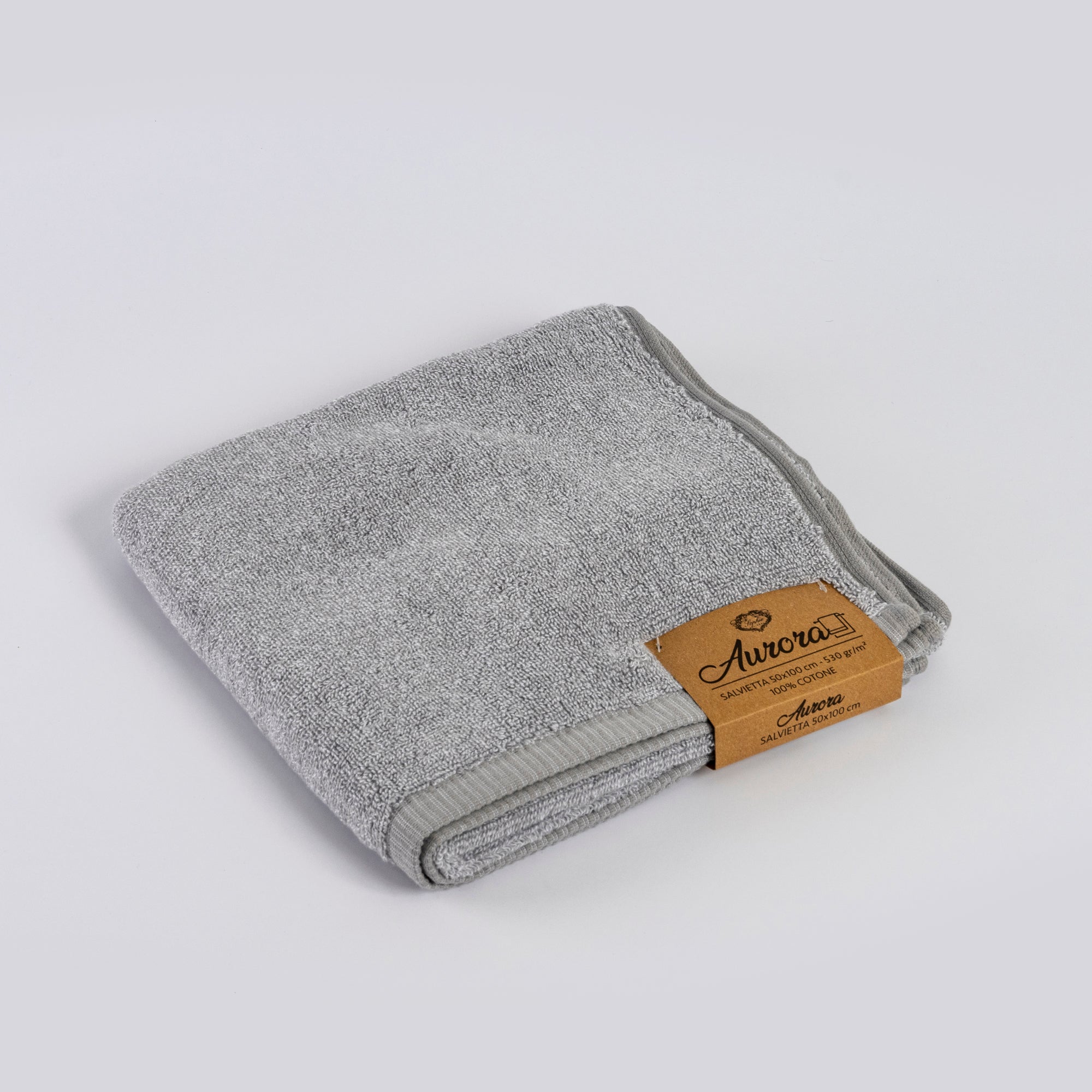 Asciugamano viso SORRENTO | Grigio
