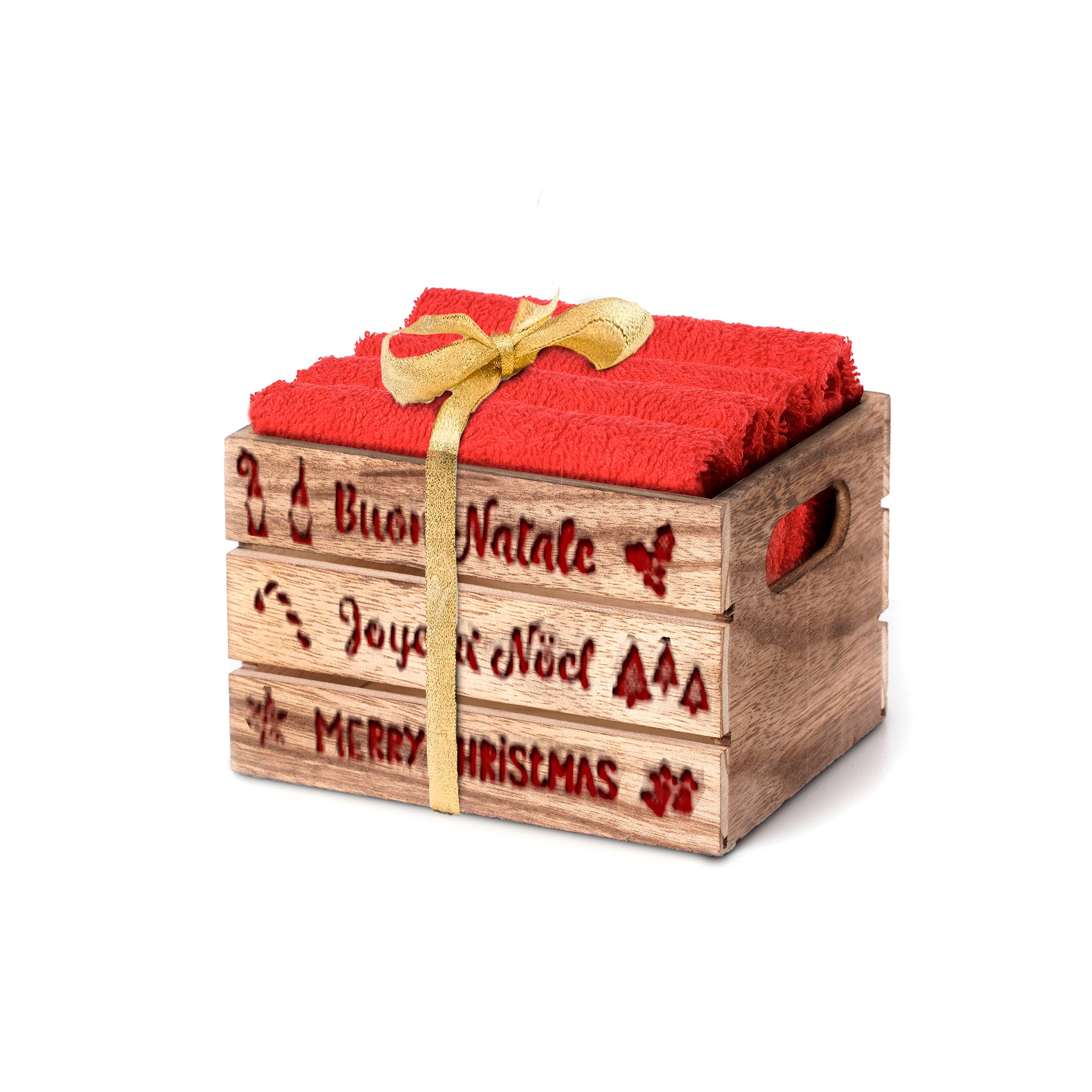 Set 4 lavette KHRIS | Rosso