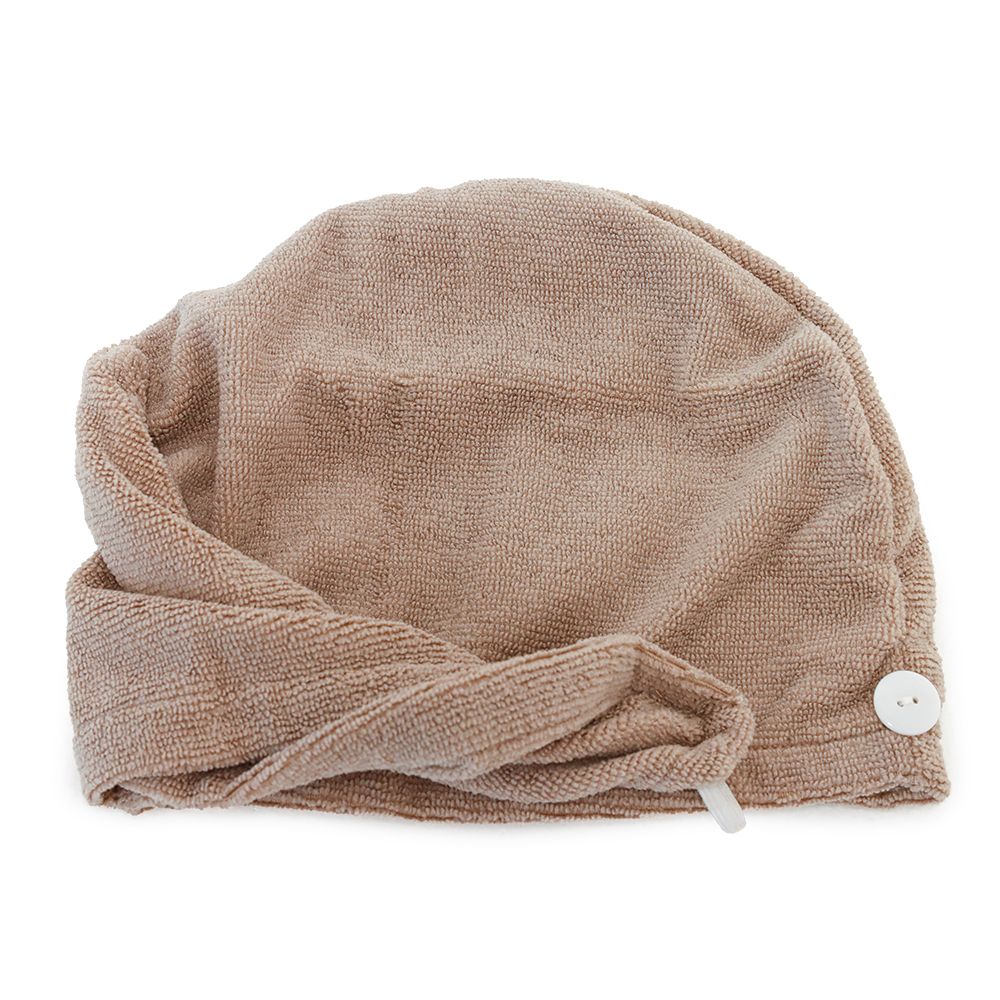 Turbante asciugacapelli YUYI | Beige