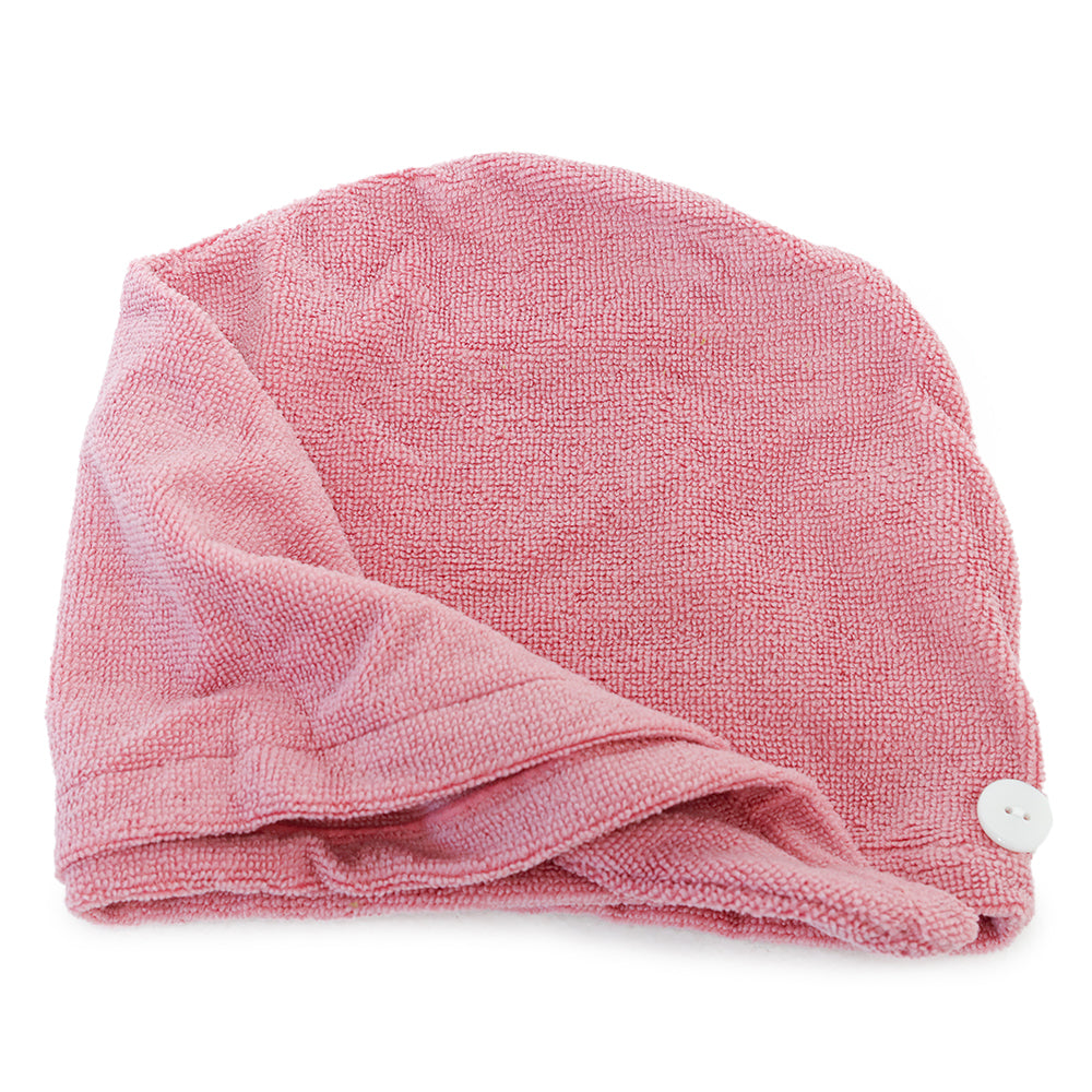 Turbante asciugacapelli YUYI | Rosa