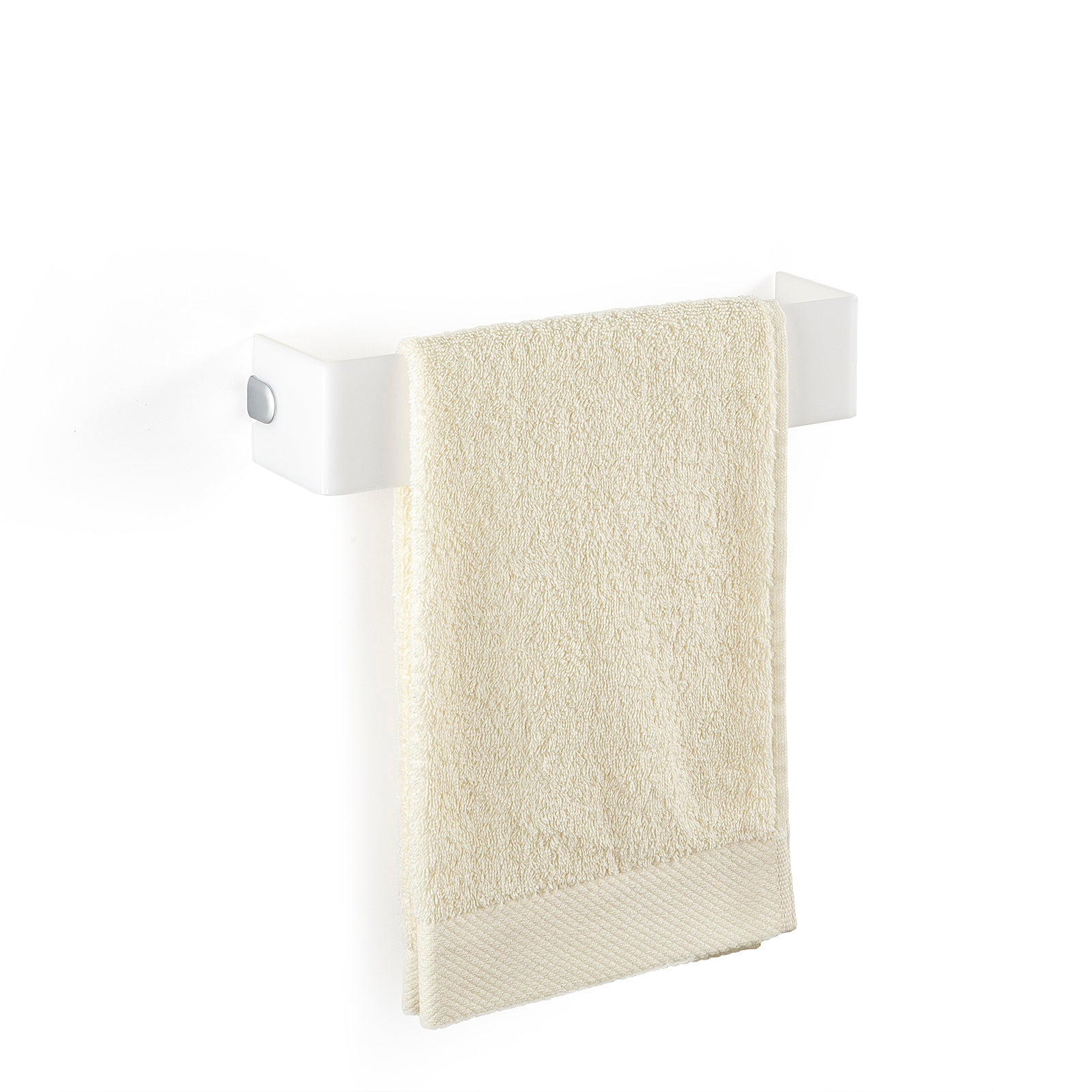 Porta salvietta da parete NOLAN | Bianco