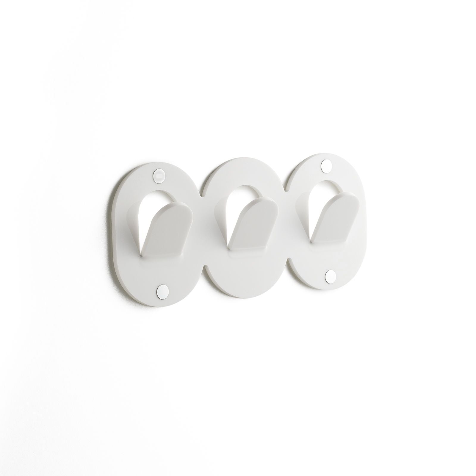 Appendiabiti 3 ganci OMAR | Bianco