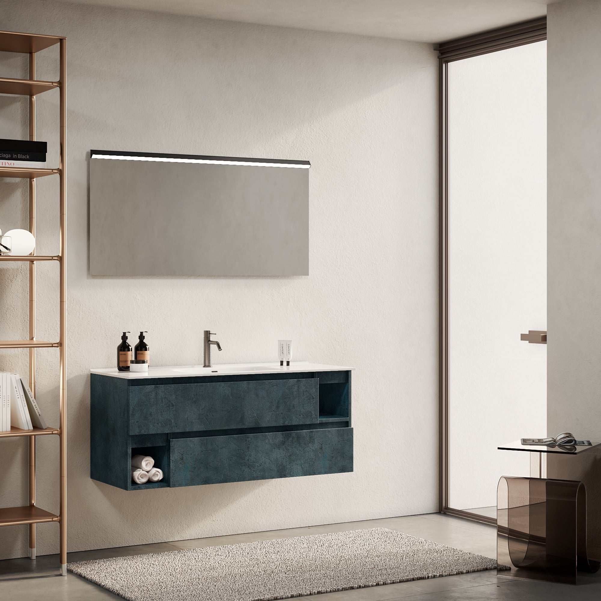 Composizione 3 pezzi ERSE | Blu pietra