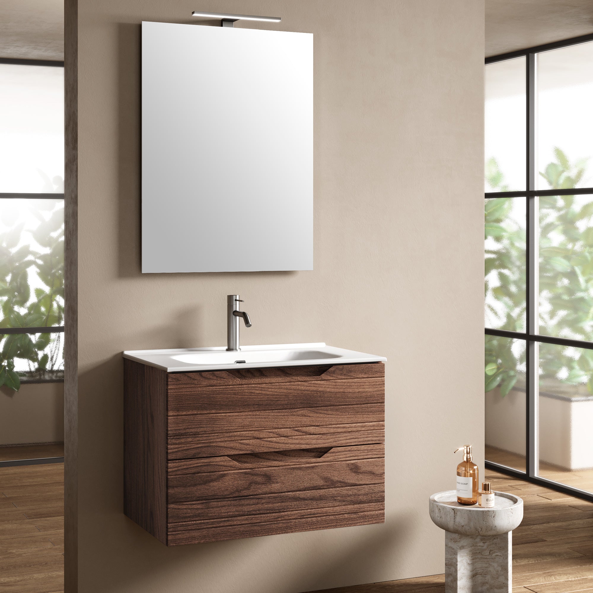 Composizione 4 pezzi CORDELIA | Rovere rio