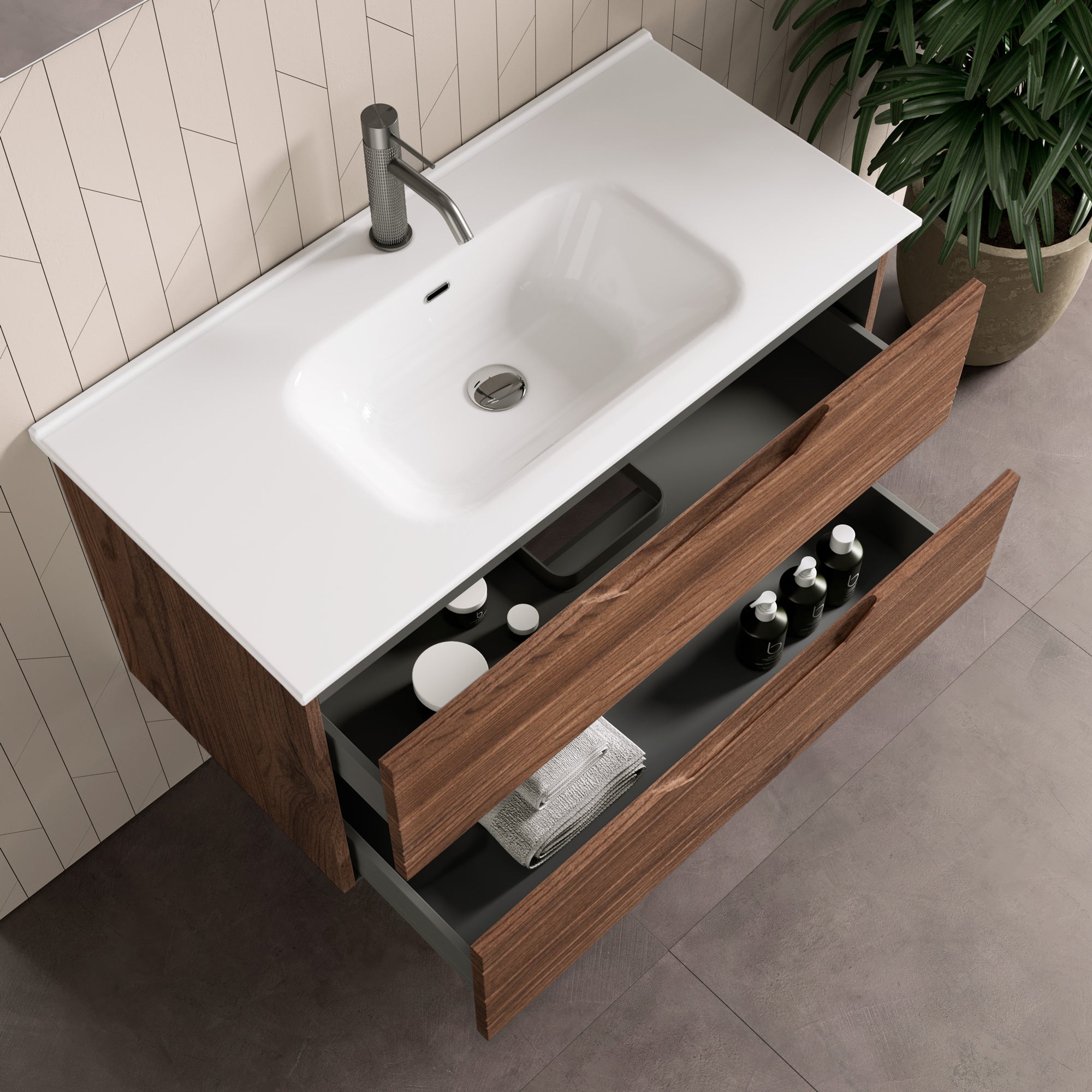 Composizione 4 pezzi CORDELIA | Rovere rio