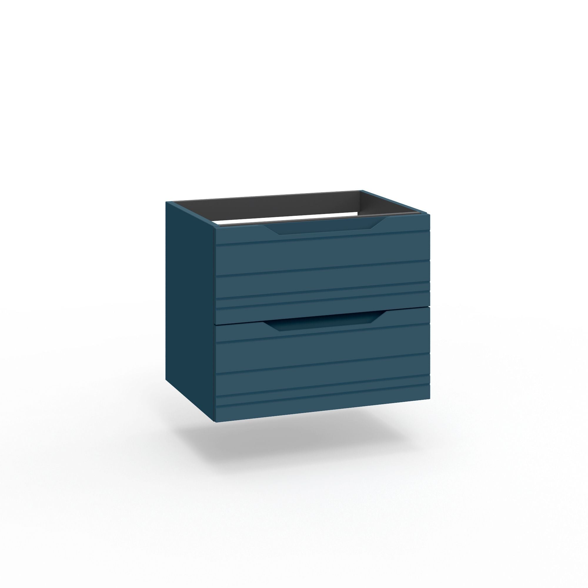 Base portalavabo 2 cassetti CORDELIA | Blu