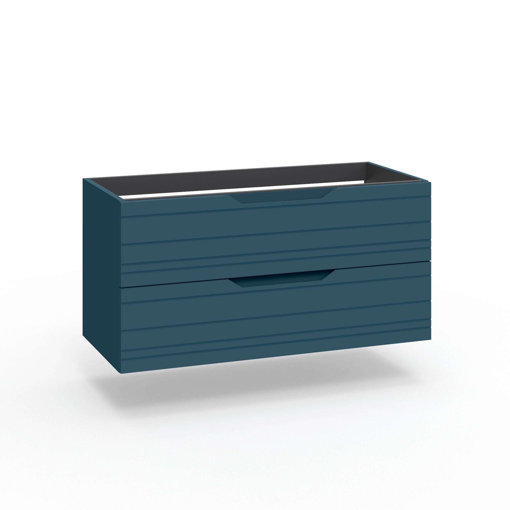 Base portalavabo 2 cassetti CORDELIA | Blu