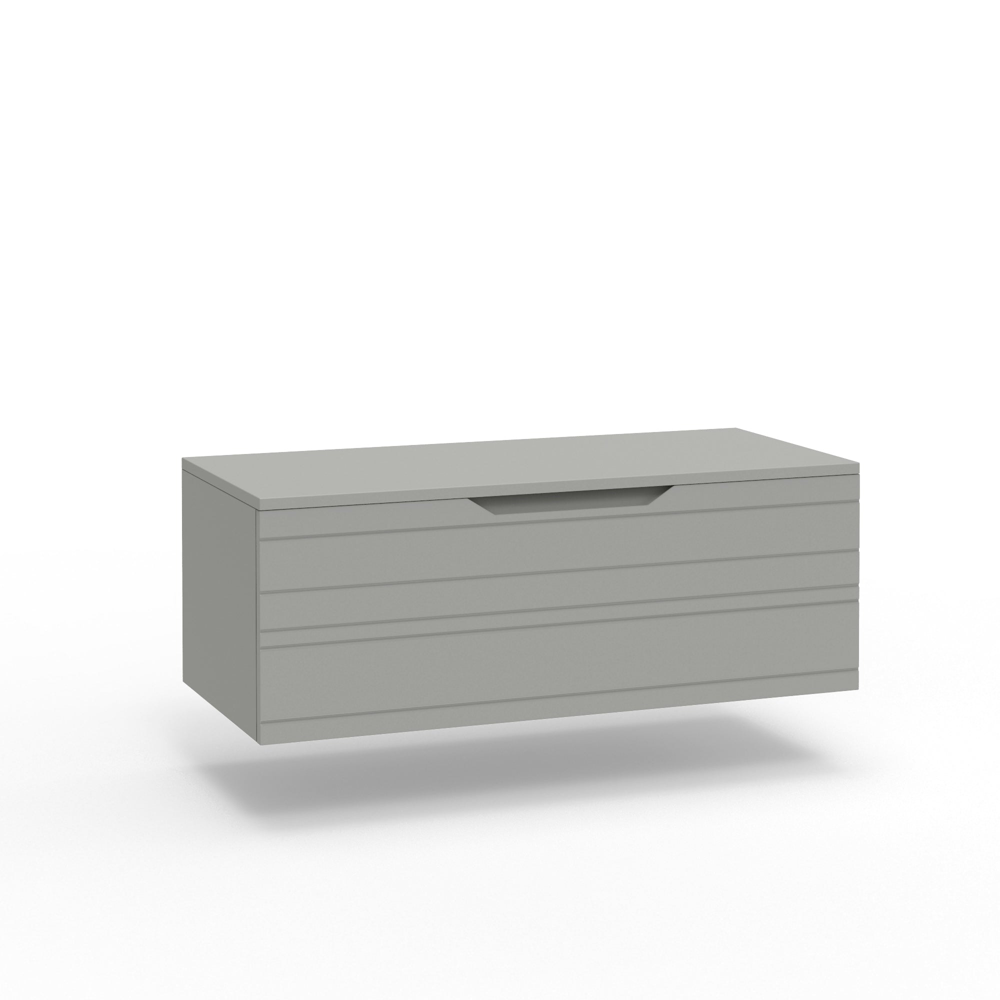 Base con top 1 cestone CORDELIA | Grigio