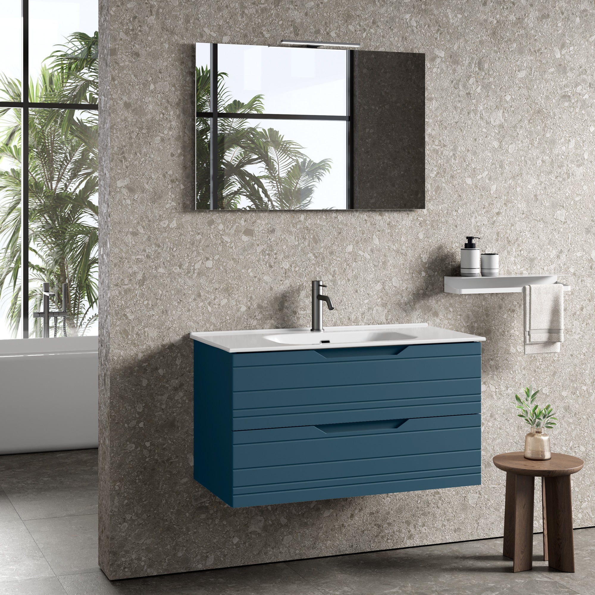 Composizione 4 pezzi CORDELIA | Blu