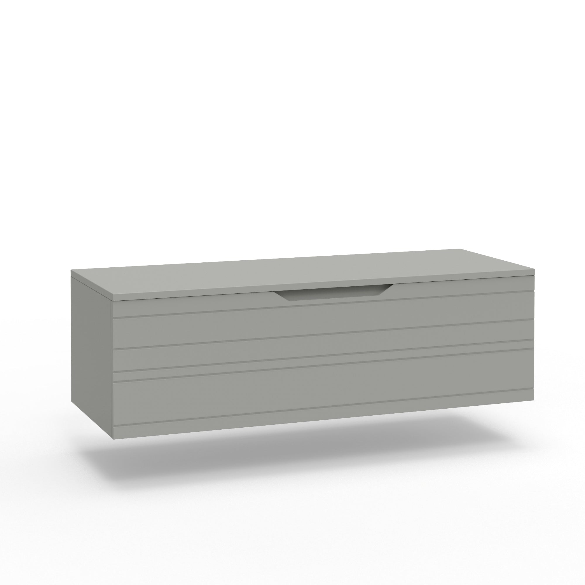 Base con top 1 cestone CORDELIA | Grigio