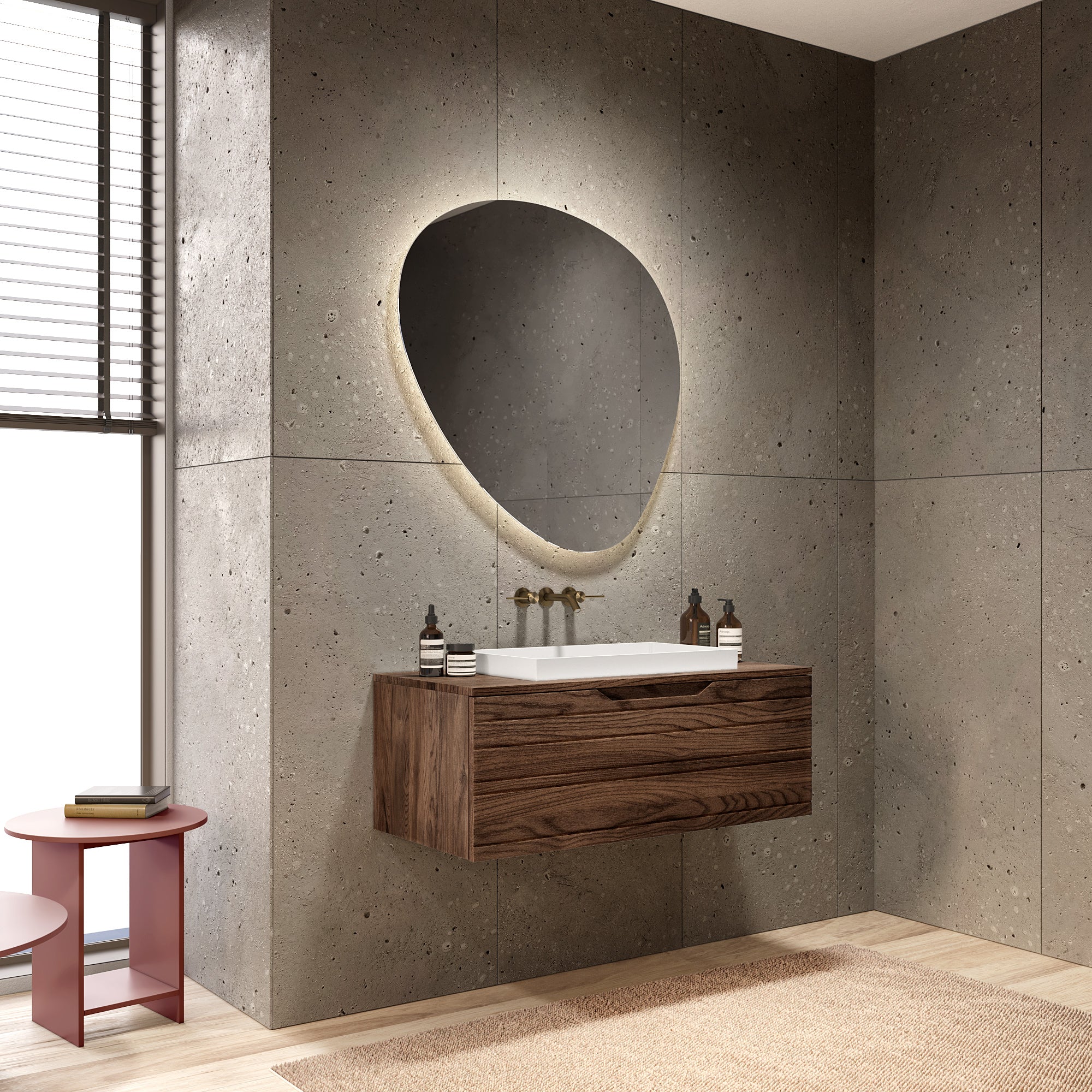 Composizione 3 pezzi CORDELIA-36 | Rovere rio