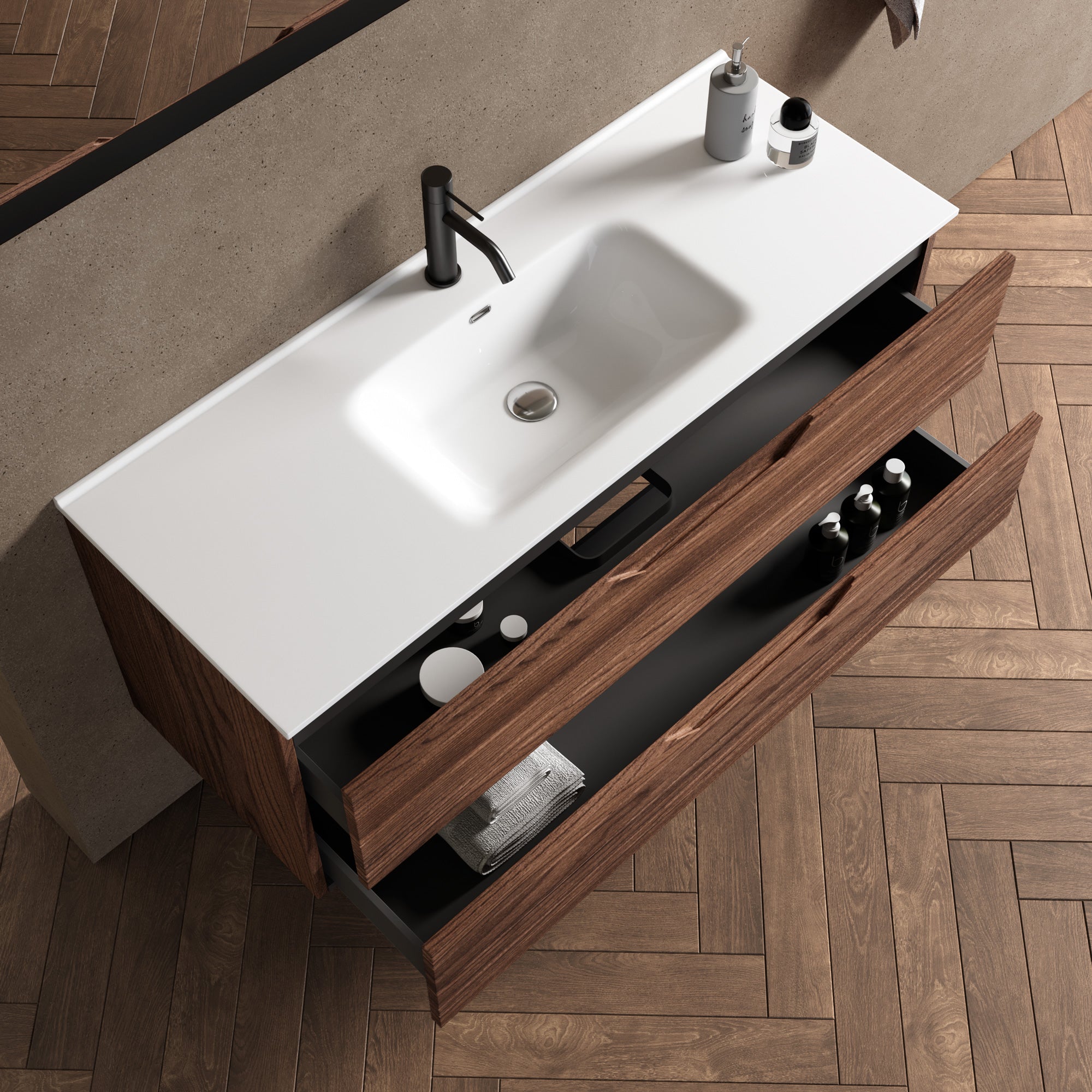 Composizione 4 pezzi CORDELIA | Rovere rio