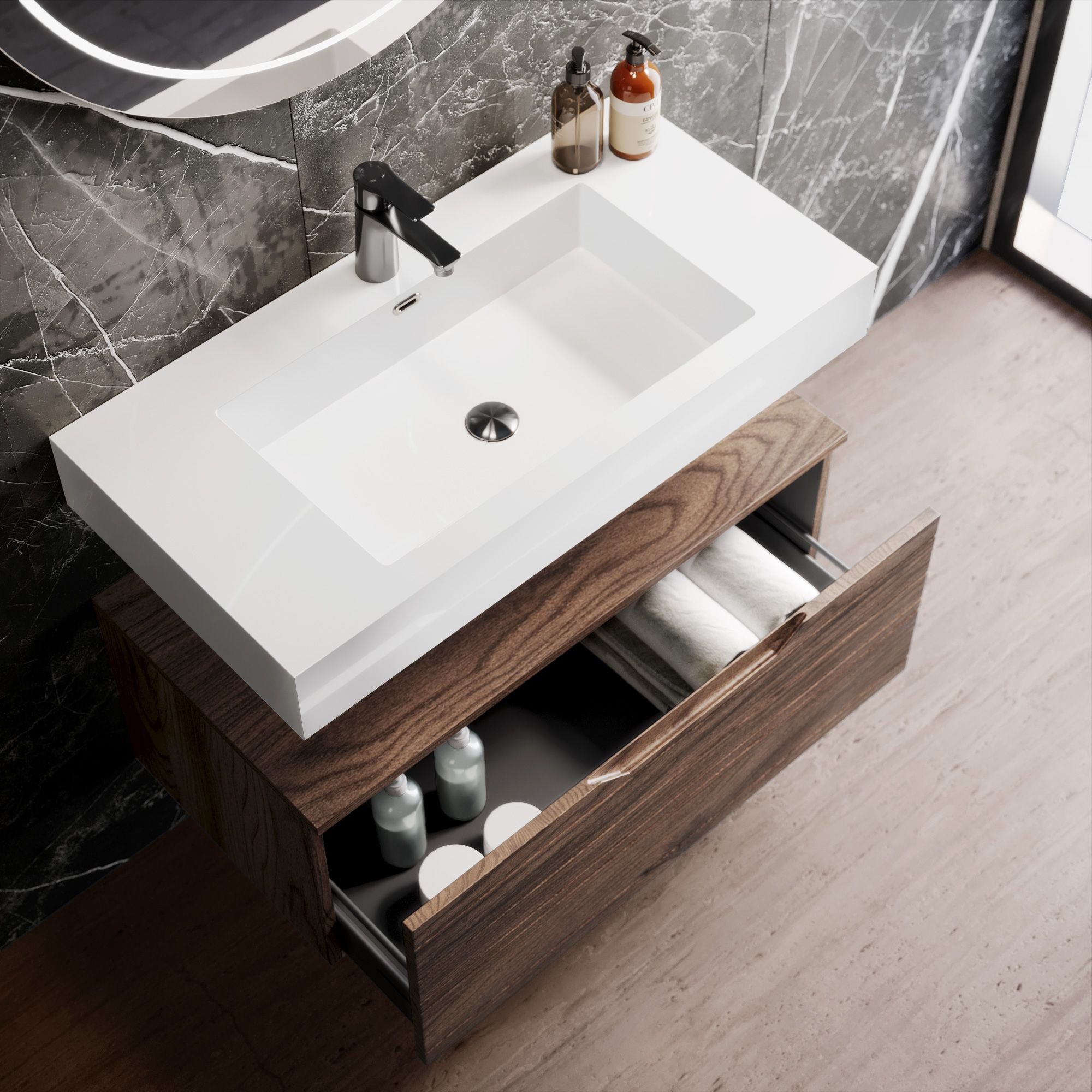 Composizione 3 pezzi CORDELIA | Rovere rio