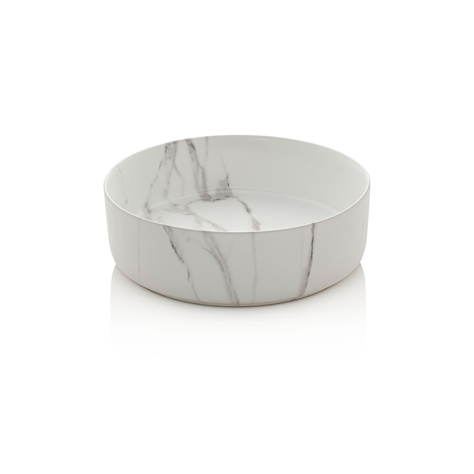 Composizione 3 pezzi CORDELIA-60 | Bianco/calacatta