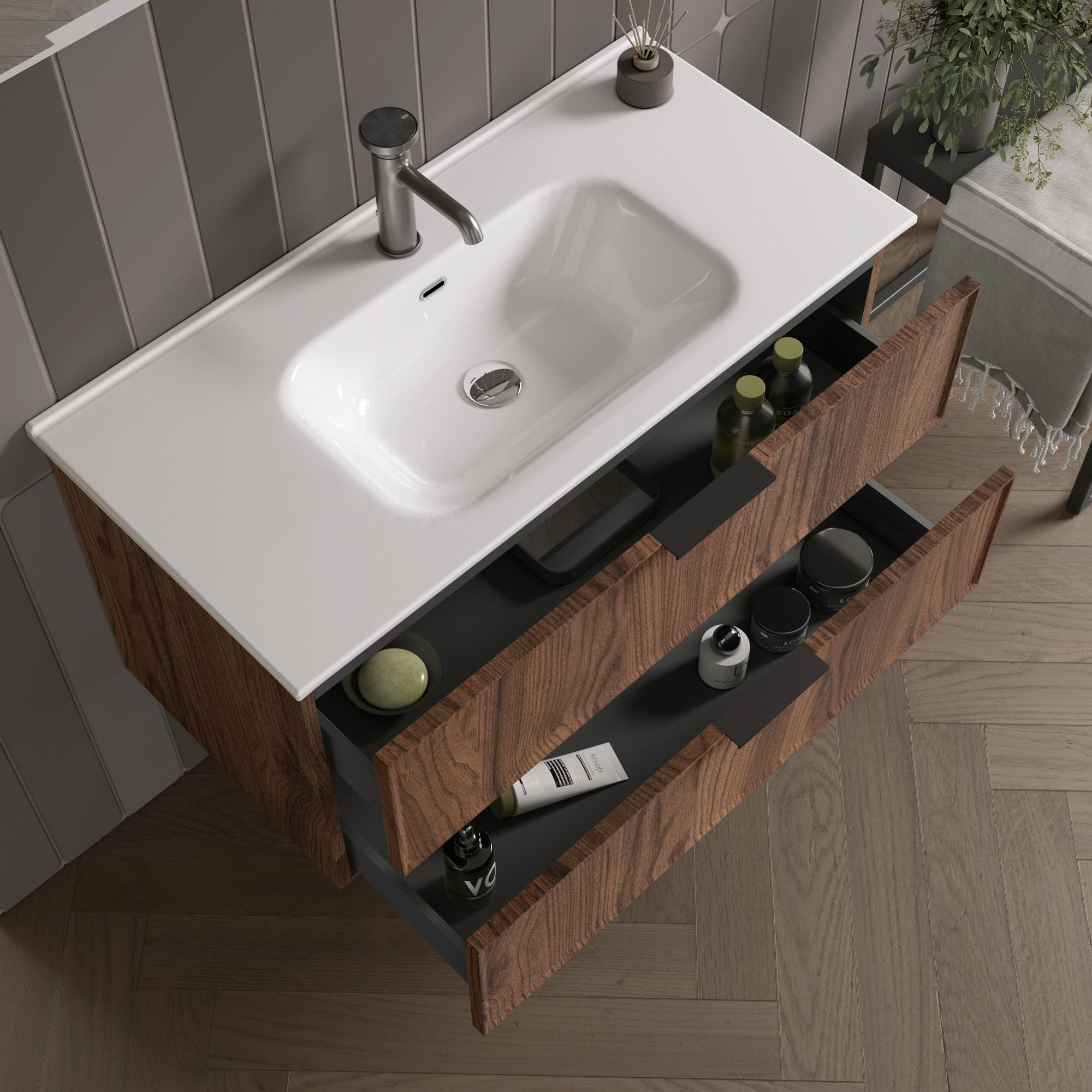 Composizione 4 pezzi ATLAS | Rovere rio