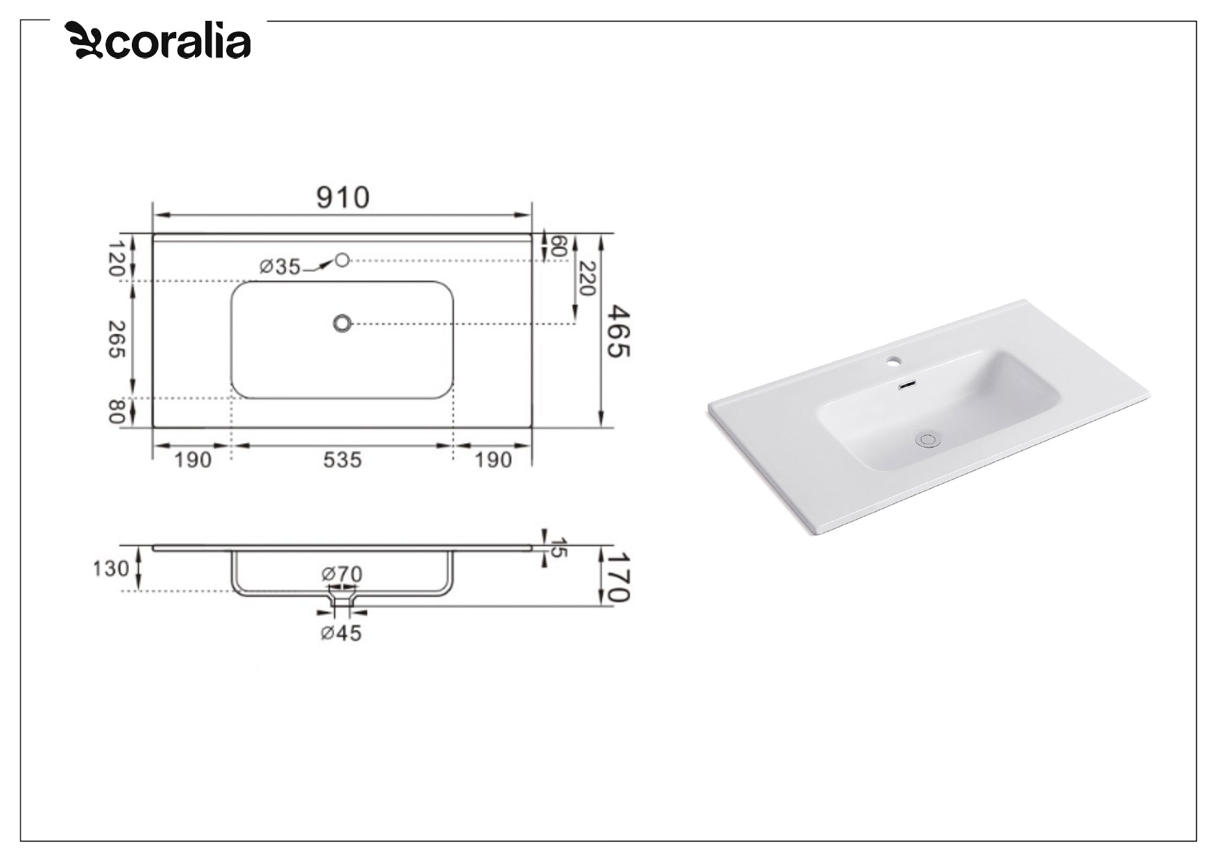 Composizione 4 pezzi ATLAS | Bianco opaco