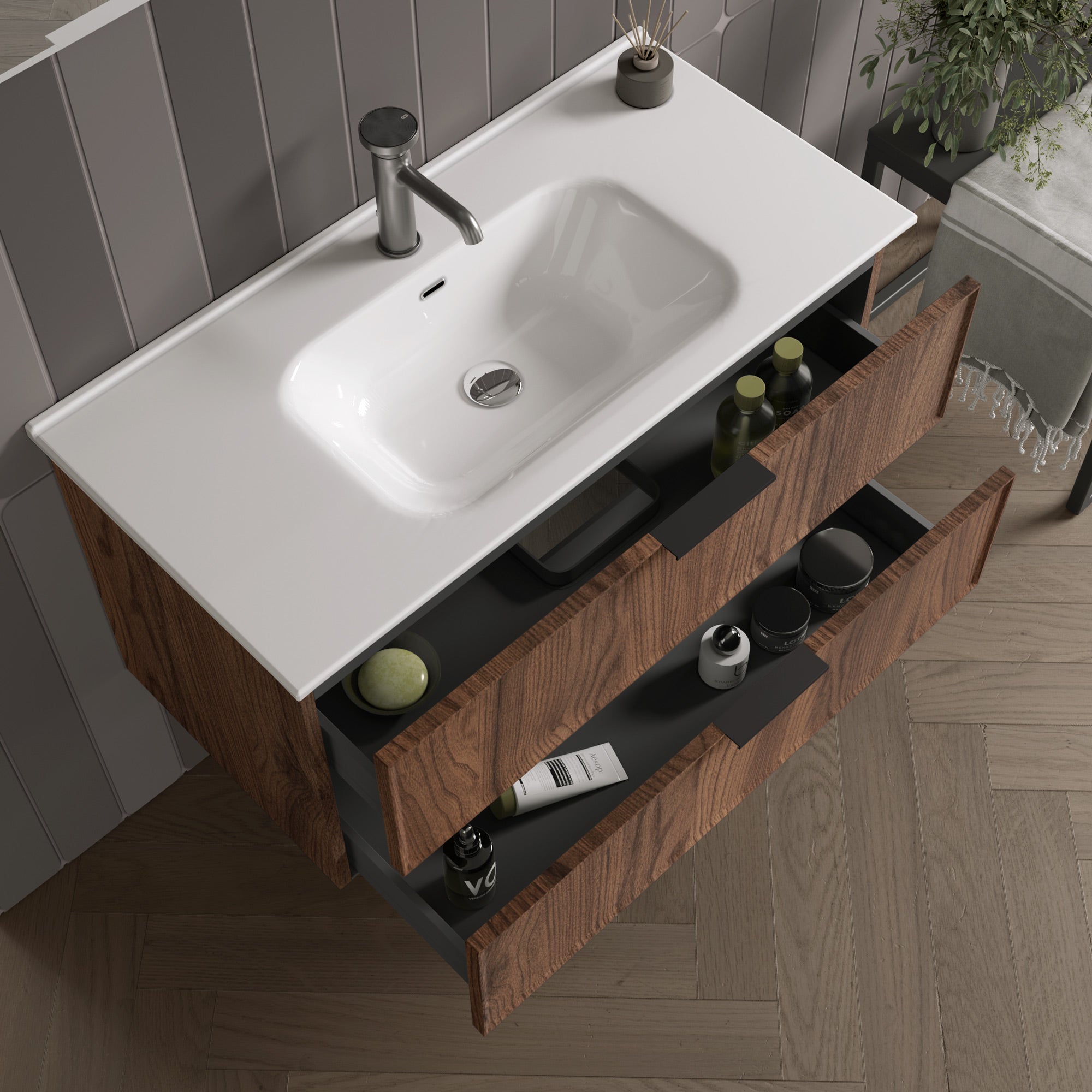 Composizione 4 pezzi ATLAS | Rovere rio