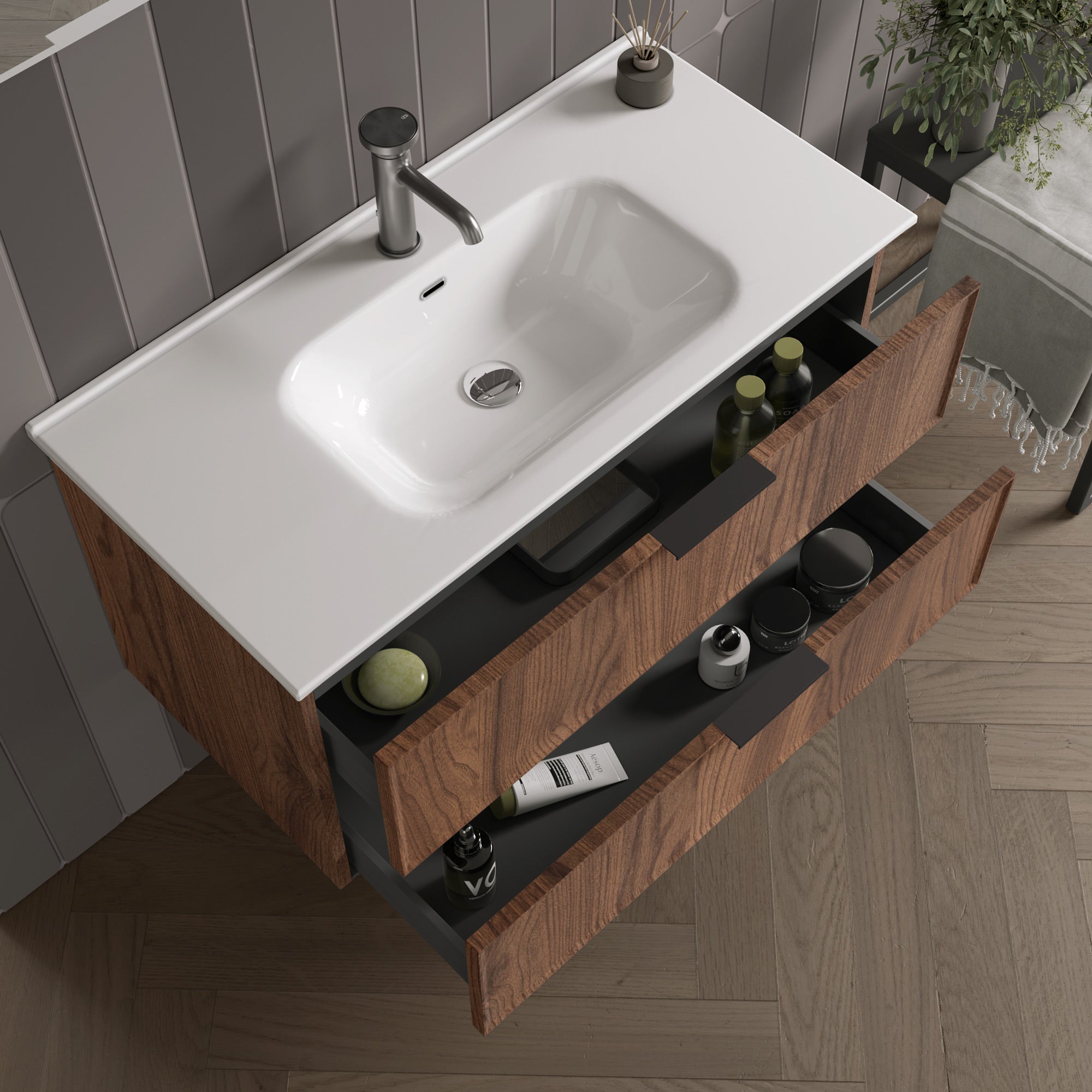 Composizione 4 pezzi ATLAS | Rovere rio