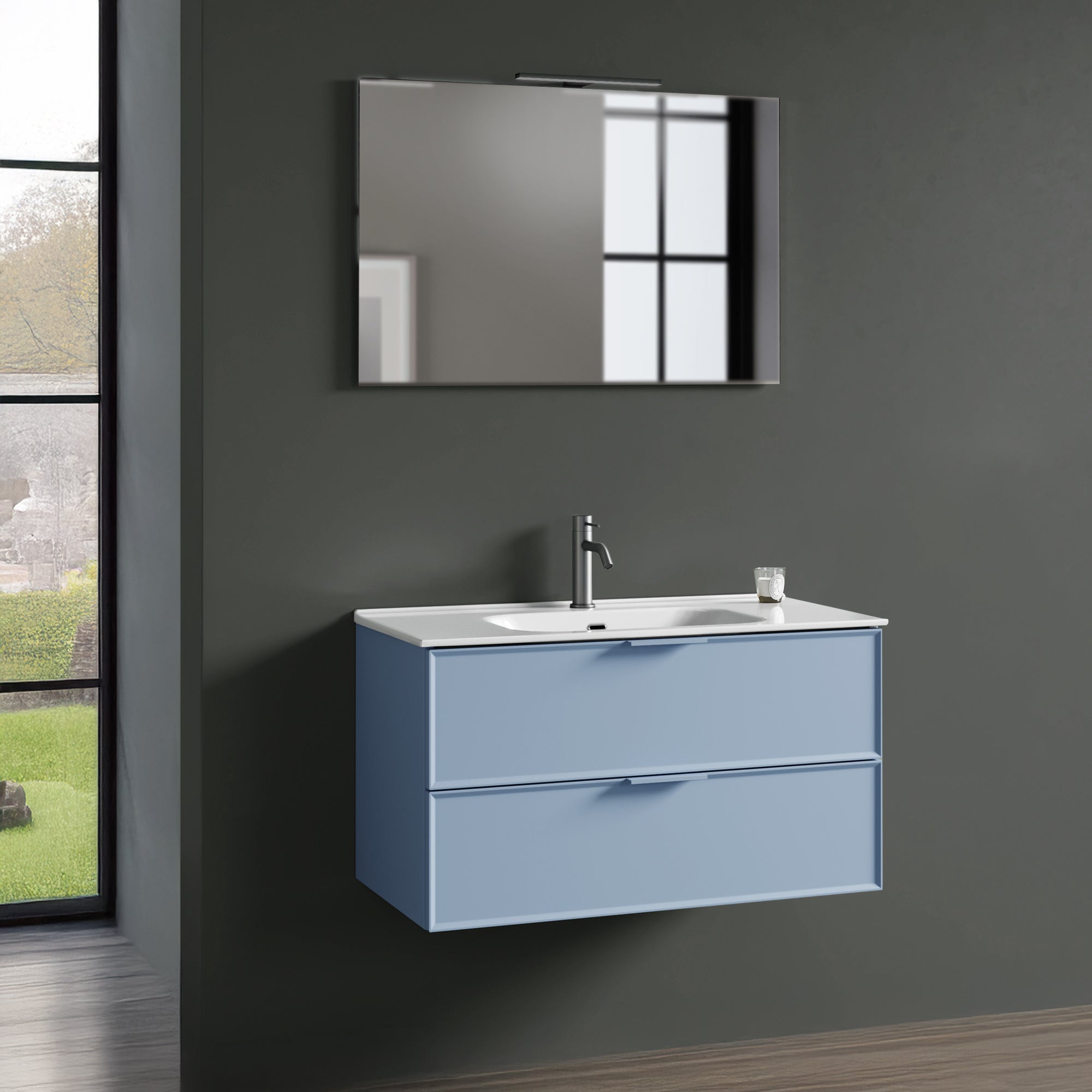 Composizione 4 pezzi ATLAS | Azzurro tiffany