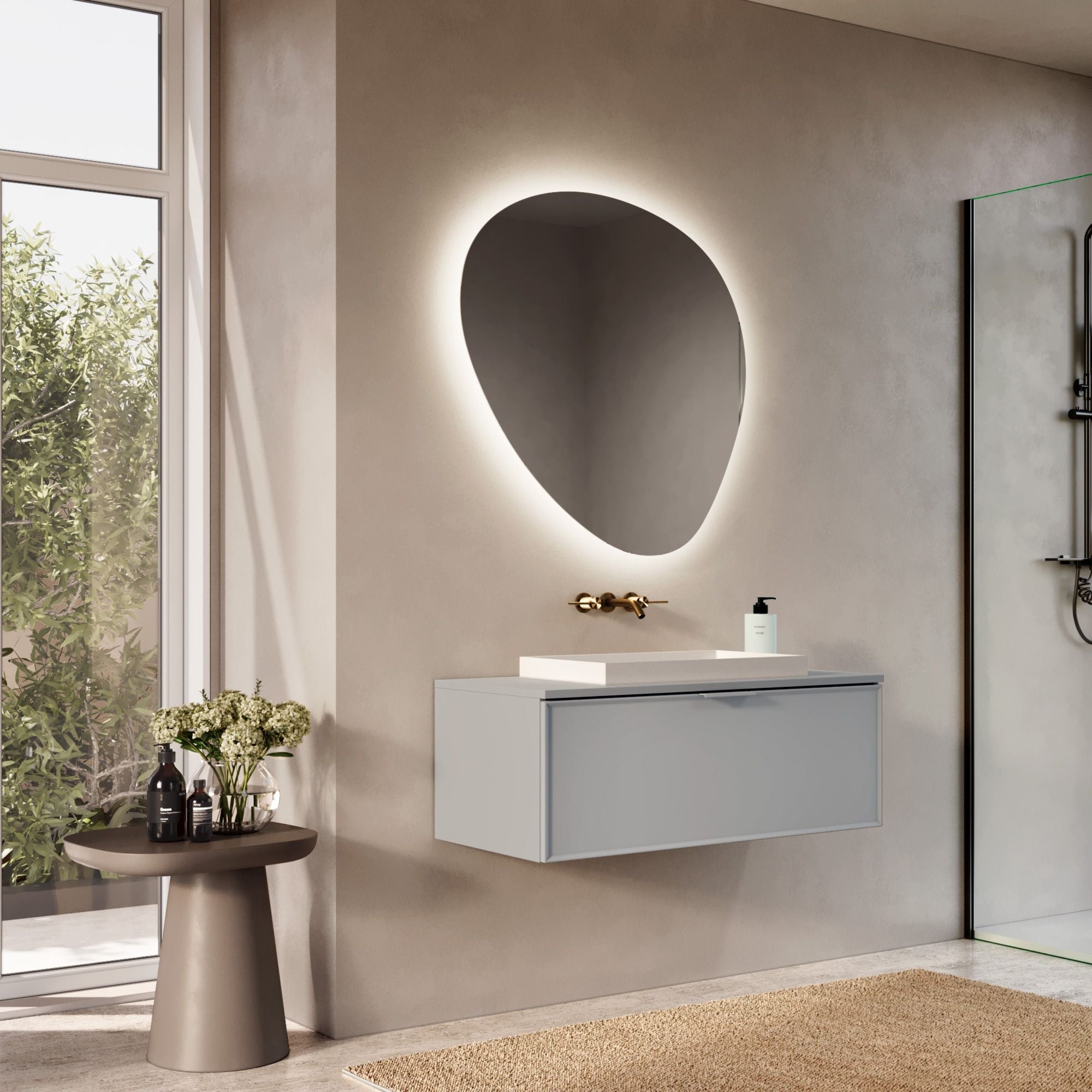 Composizione 3 pezzi ATLAS | Grigio