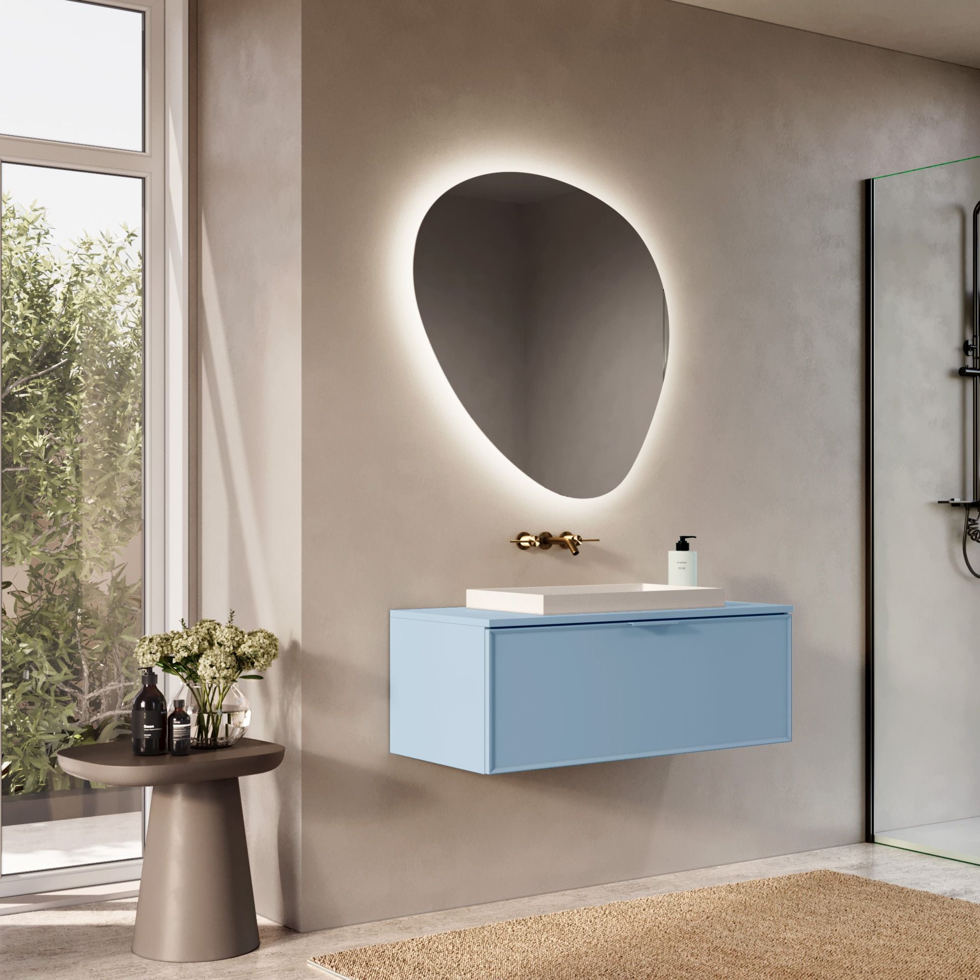 Composizione 3 pezzi ATLAS | Azzurro tiffany