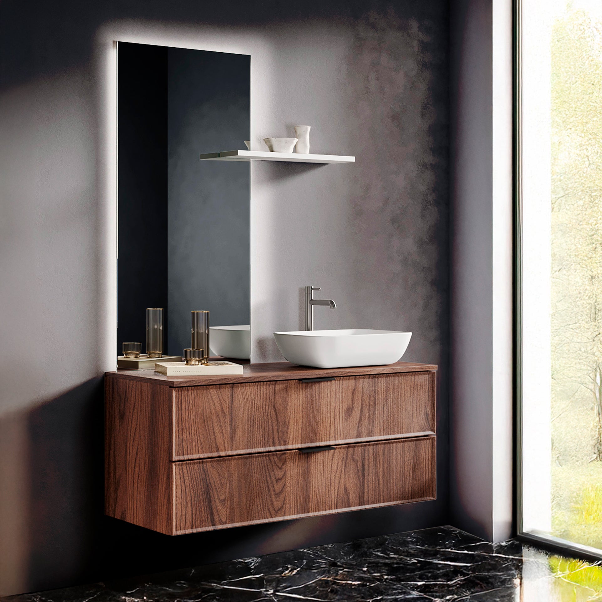 Composizione 4 pezzi ATLAS-51 | Rovere rio