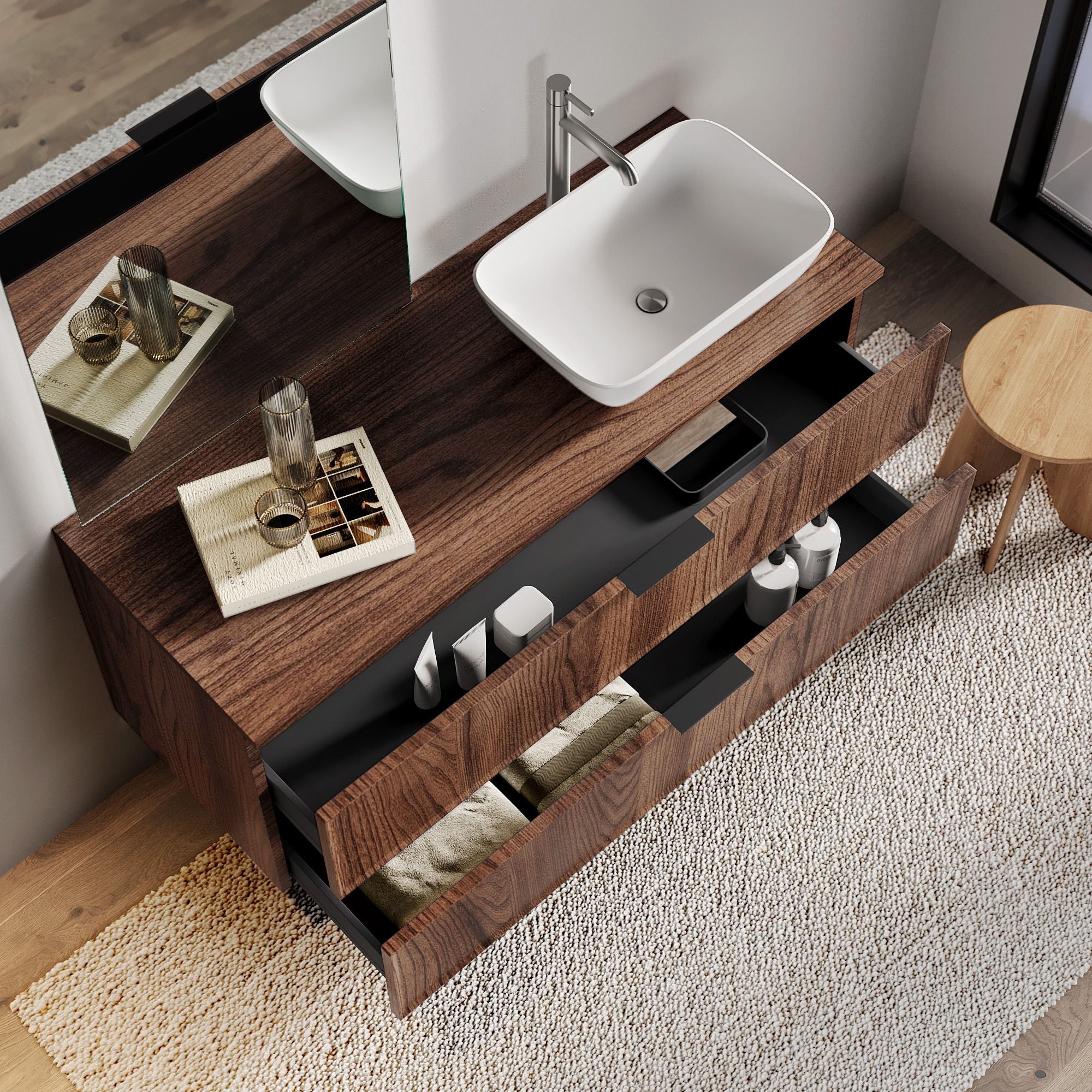 Composizione 4 pezzi ATLAS | Rovere rio