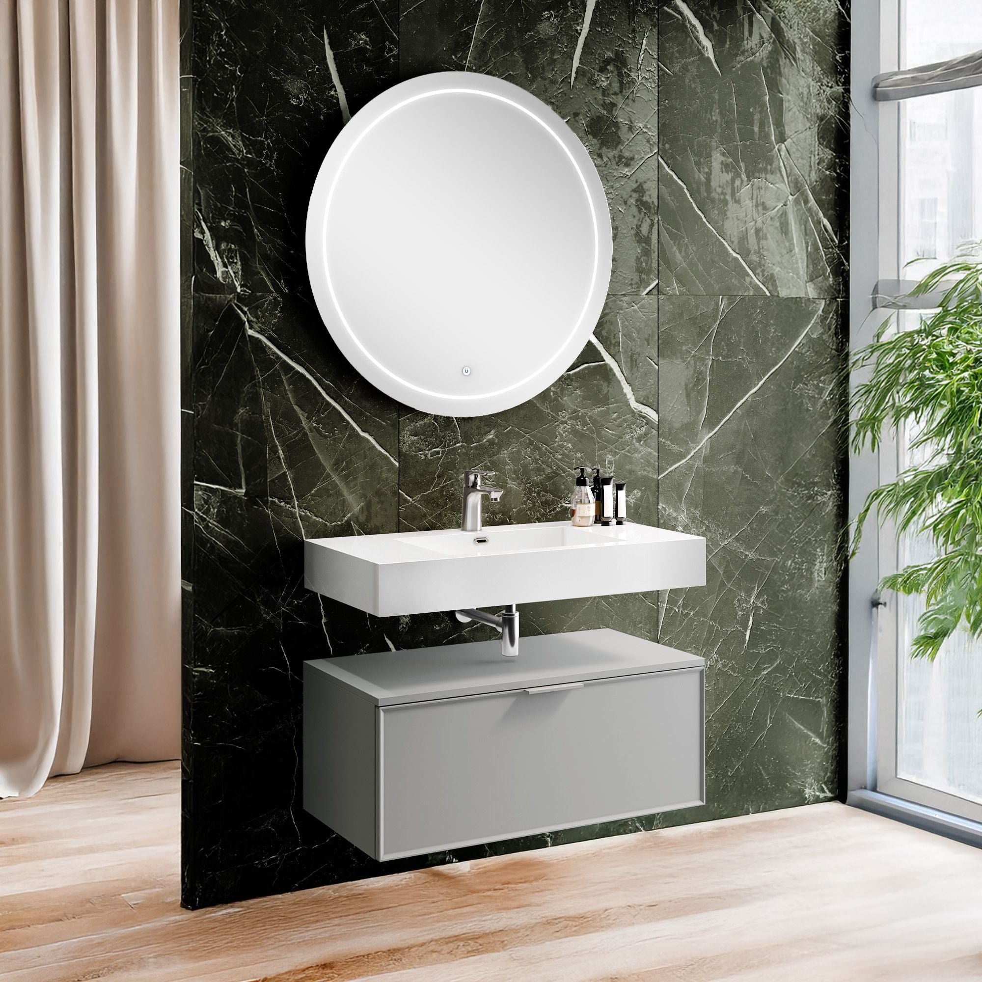 Composizione 3 pezzi ATLAS | Grigio