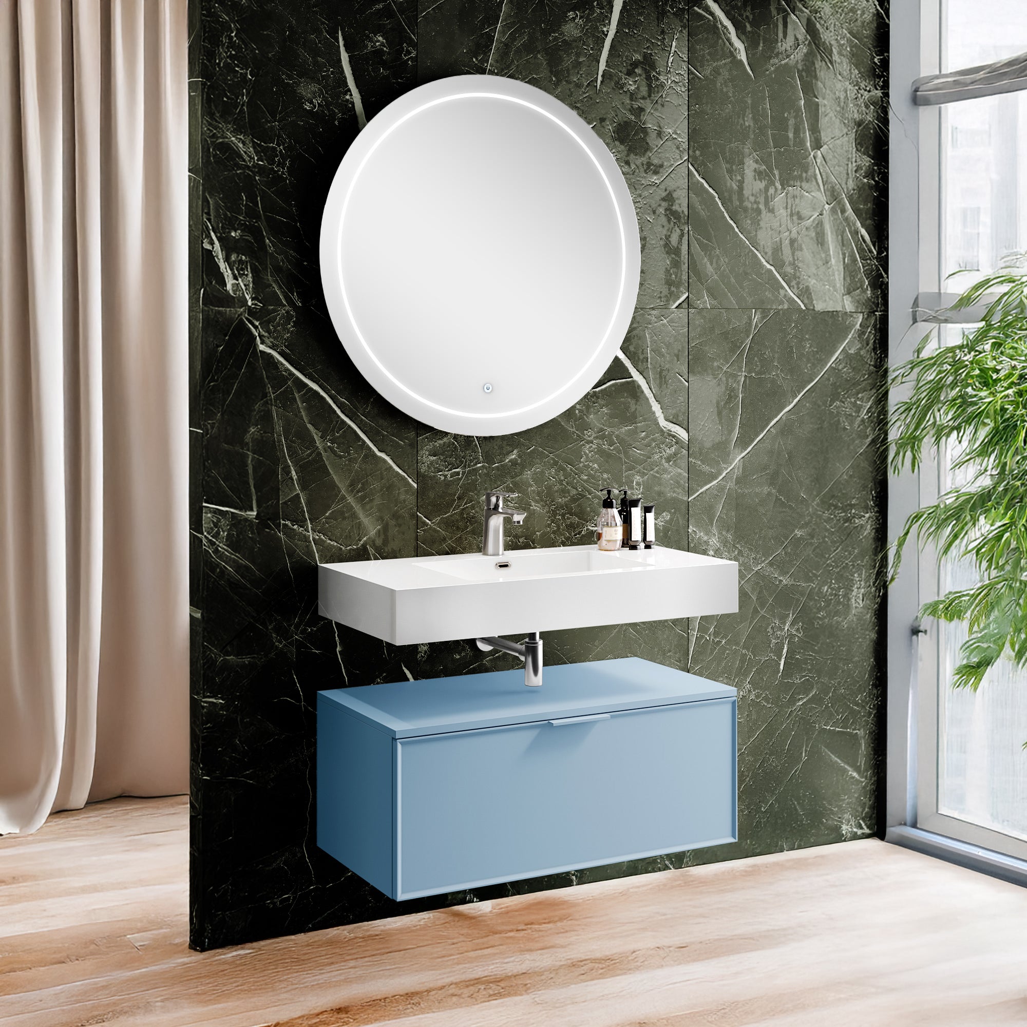 Composizione 3 pezzi ATLAS-55 | Azzurro tiffany