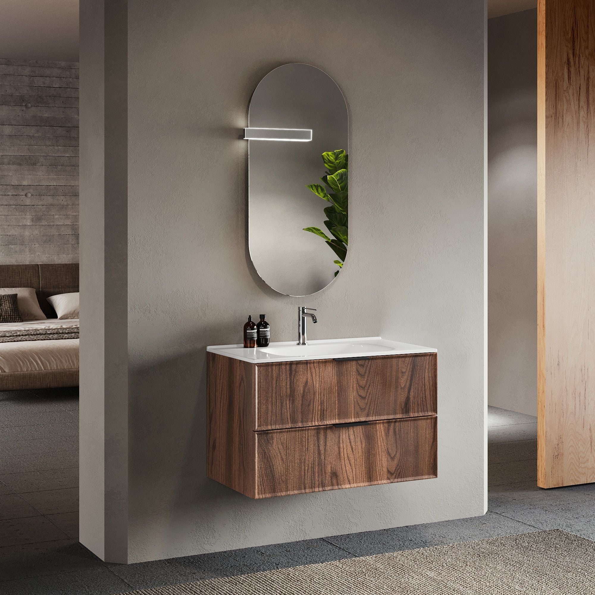 Composizione 4 pezzi ATLAS | Rovere rio