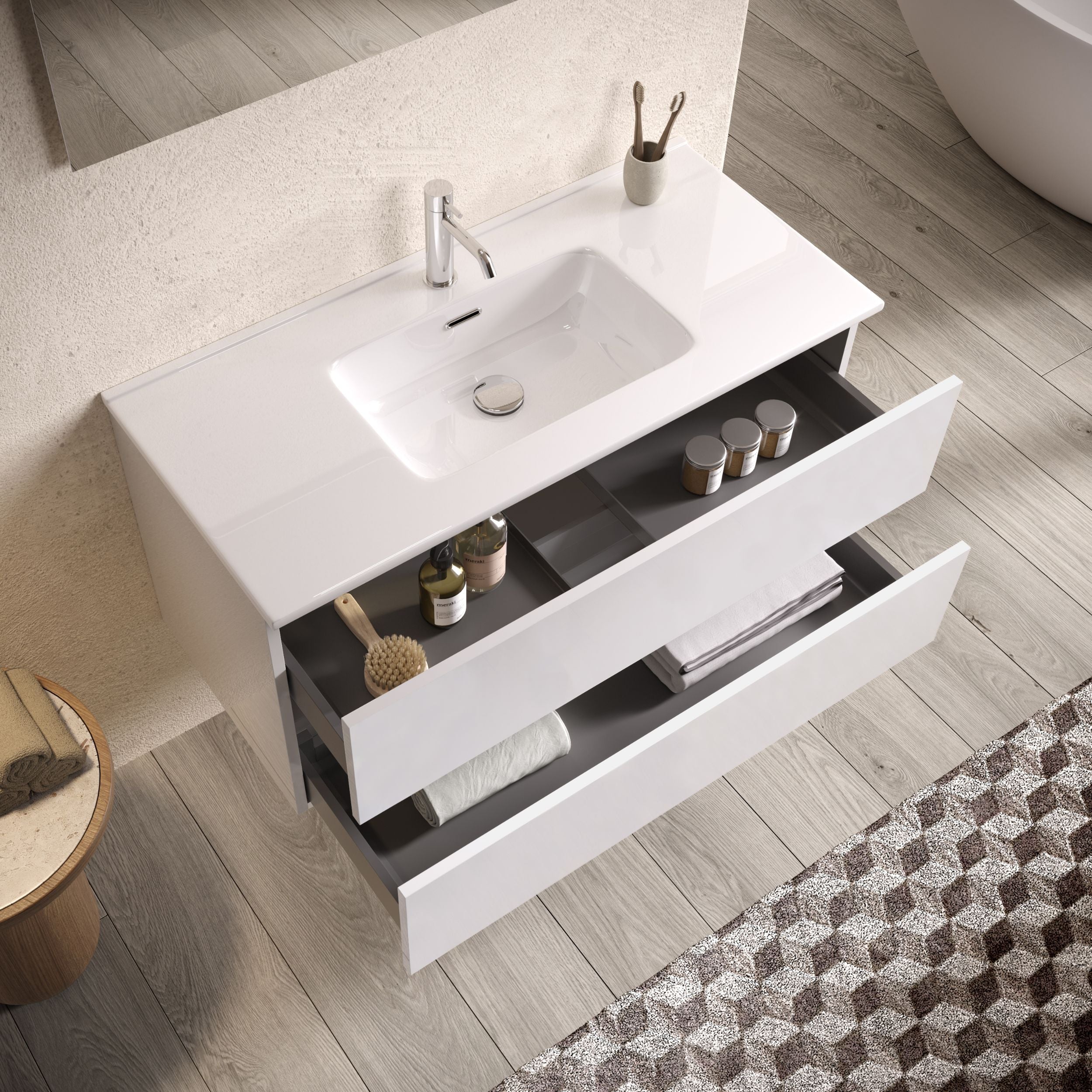 Composizione PHOEBE | Bianco opaco